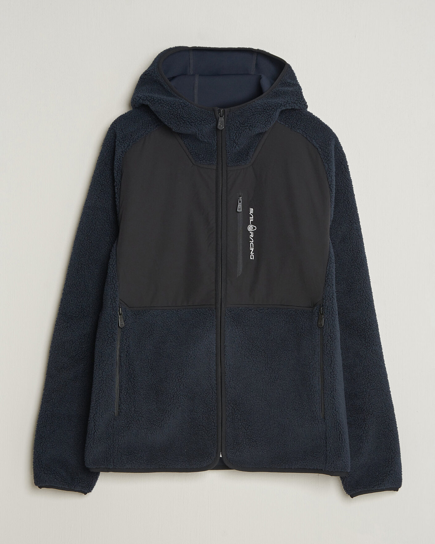 Herr | Tröjor | Sail Racing | Patrol Pile Full Zip Hoodie Dark Navy