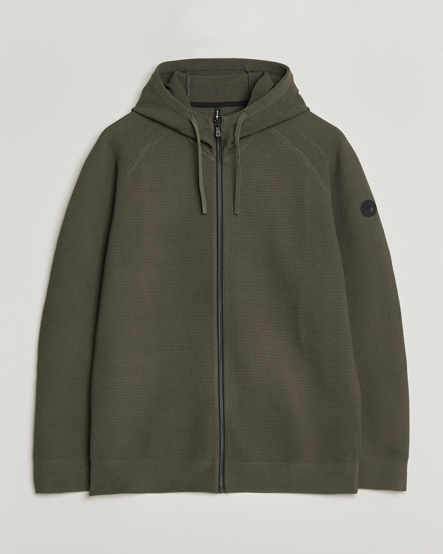 Herr | Tröjor | Sail Racing | Element Seamless Full Zip Hoodie Mud Green