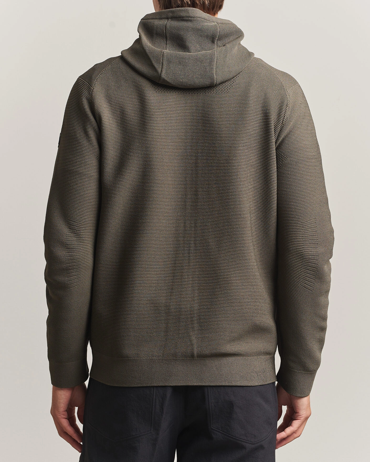 Herr | Tröjor | Sail Racing | Element Seamless Full Zip Hoodie Mud Green