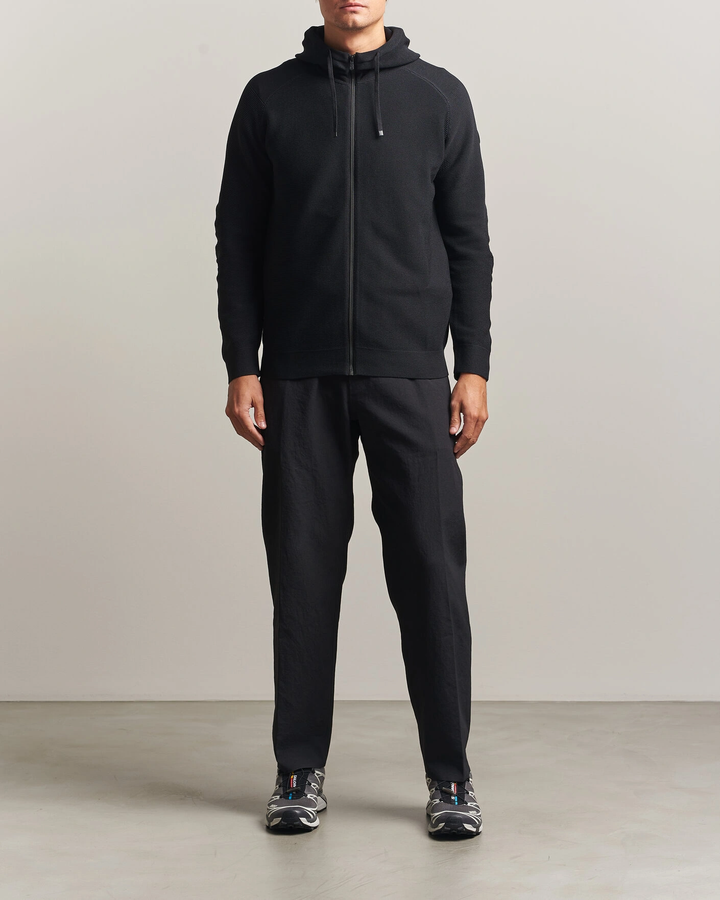 Herr | Tröjor | Sail Racing | Element Seamless Full Zip Hoodie Carbon