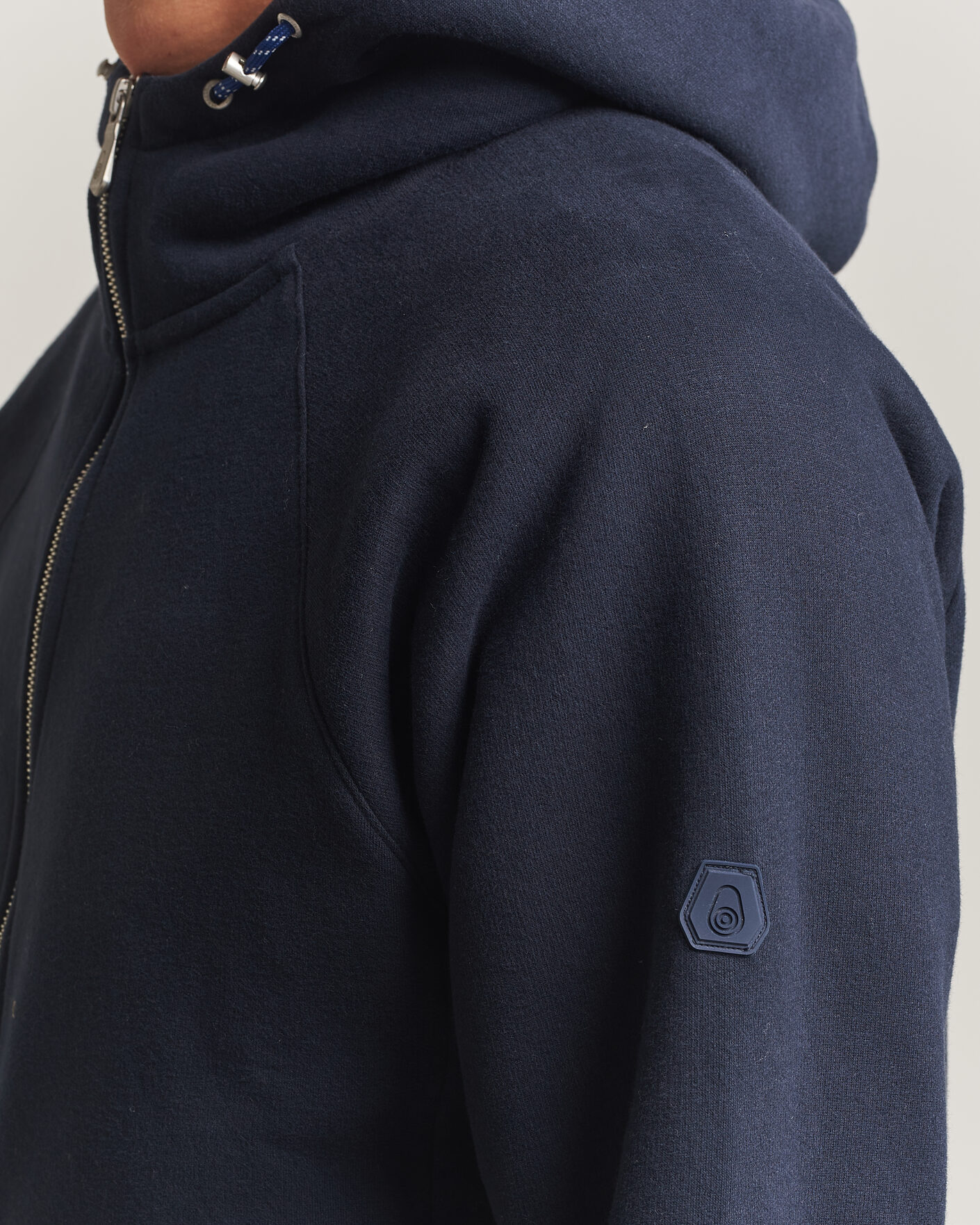 Herr | Tröjor | Sail Racing | Flow Full Zip Hoodie Dark Navy