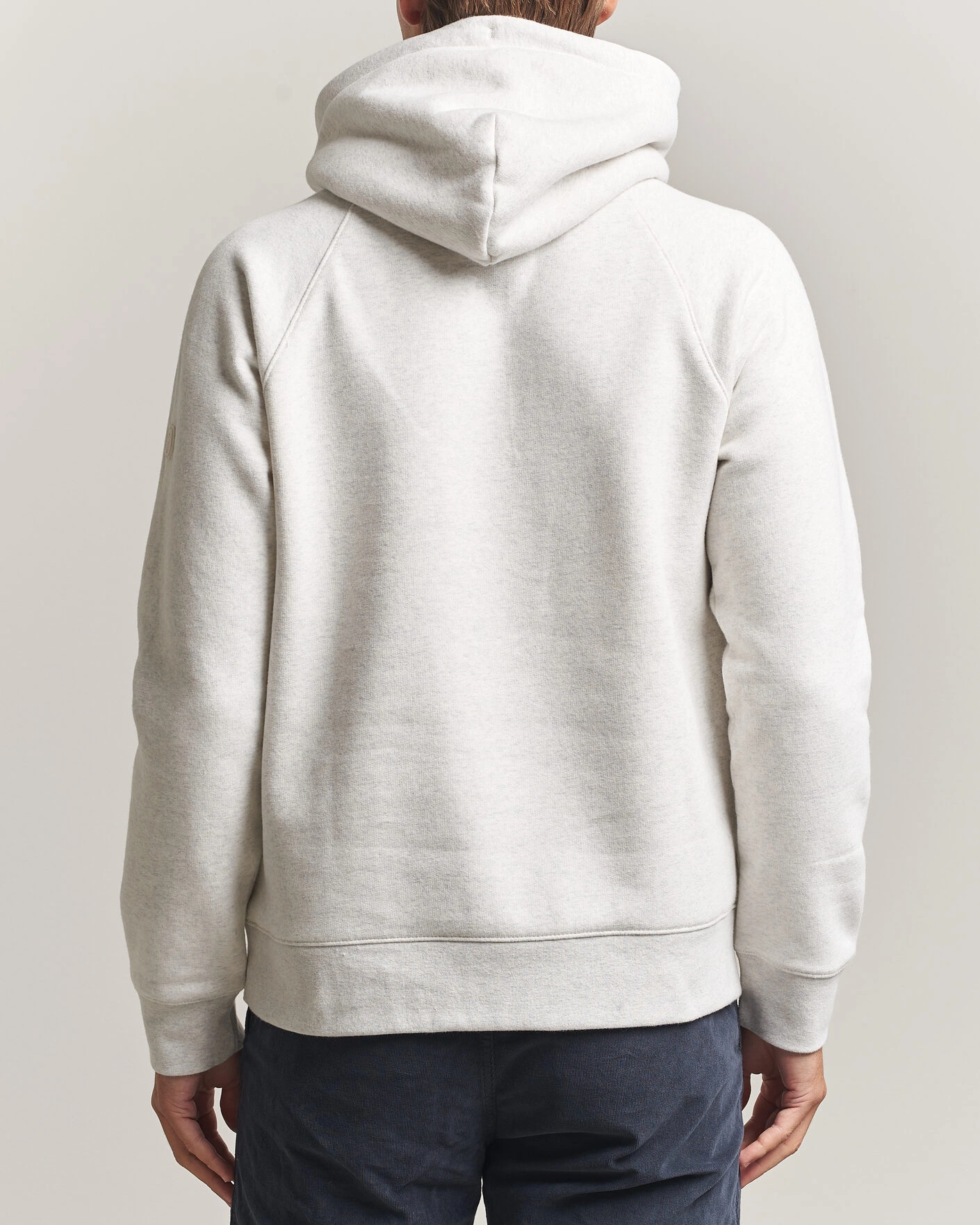 Herr | Tröjor | Sail Racing | Flow Hoodie Light Grey Melange