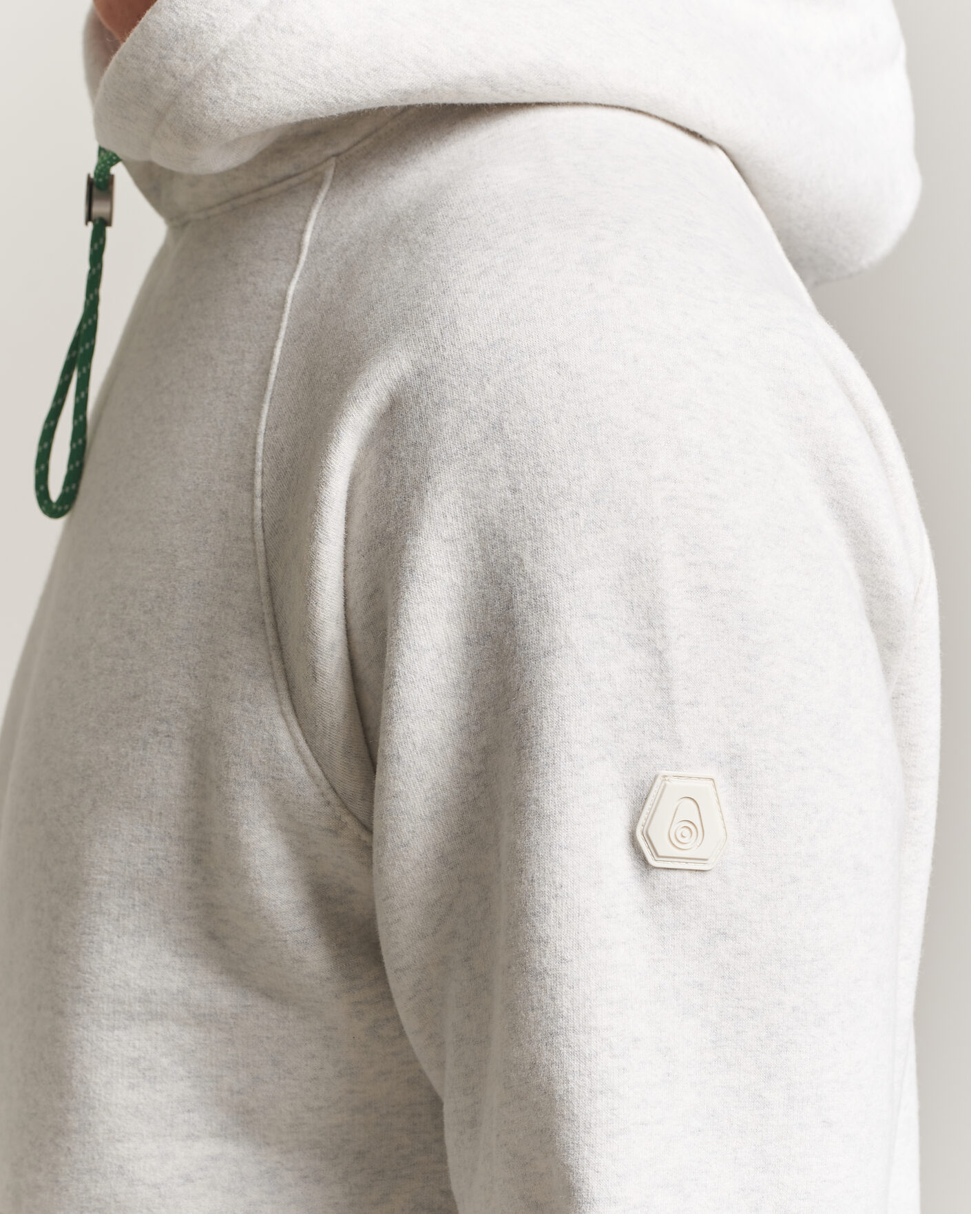 Herr | Tröjor | Sail Racing | Flow Hoodie Light Grey Melange