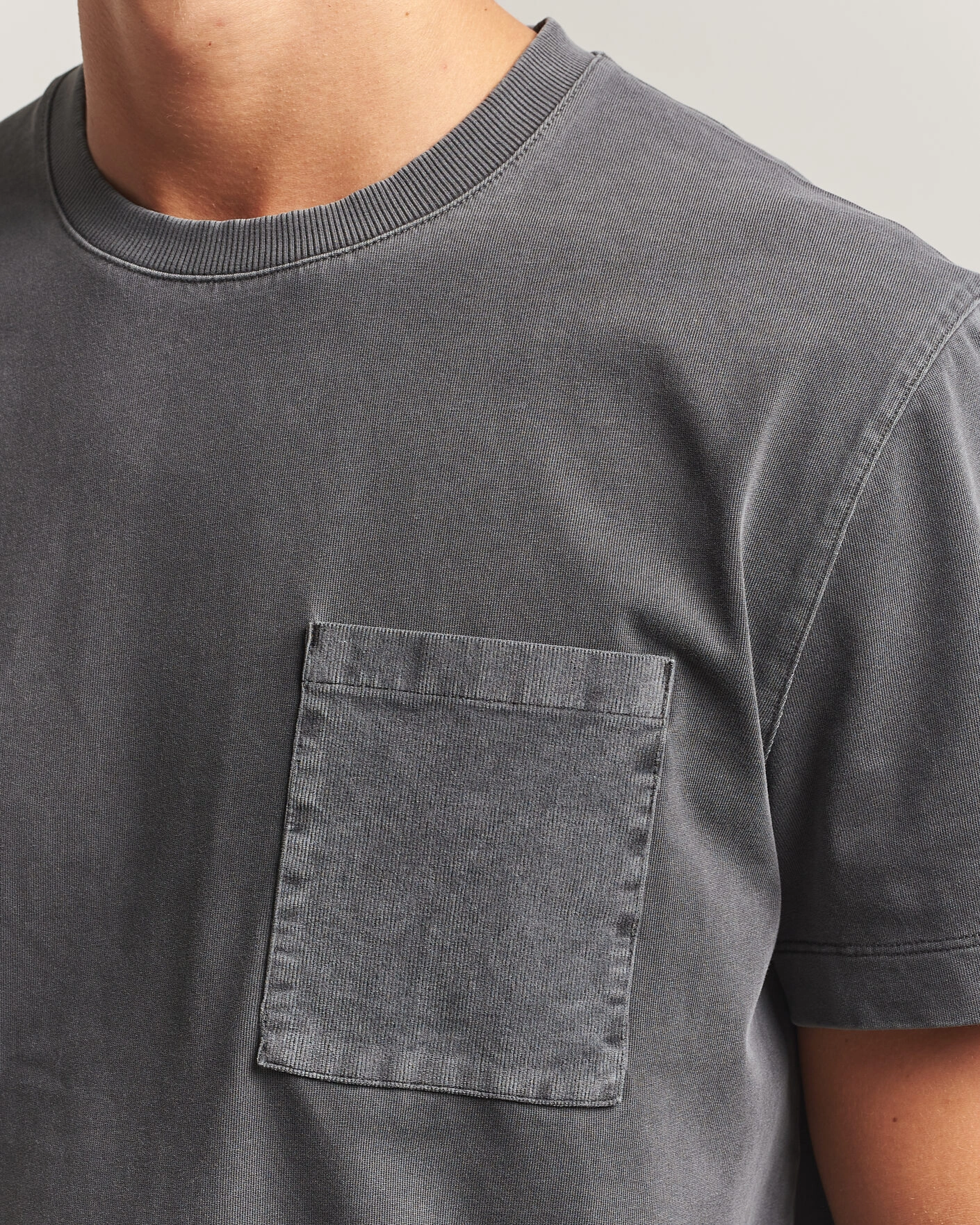 Herr | T-Shirts | Sail Racing | Grinder Corduroy T-Shirt Asphalt