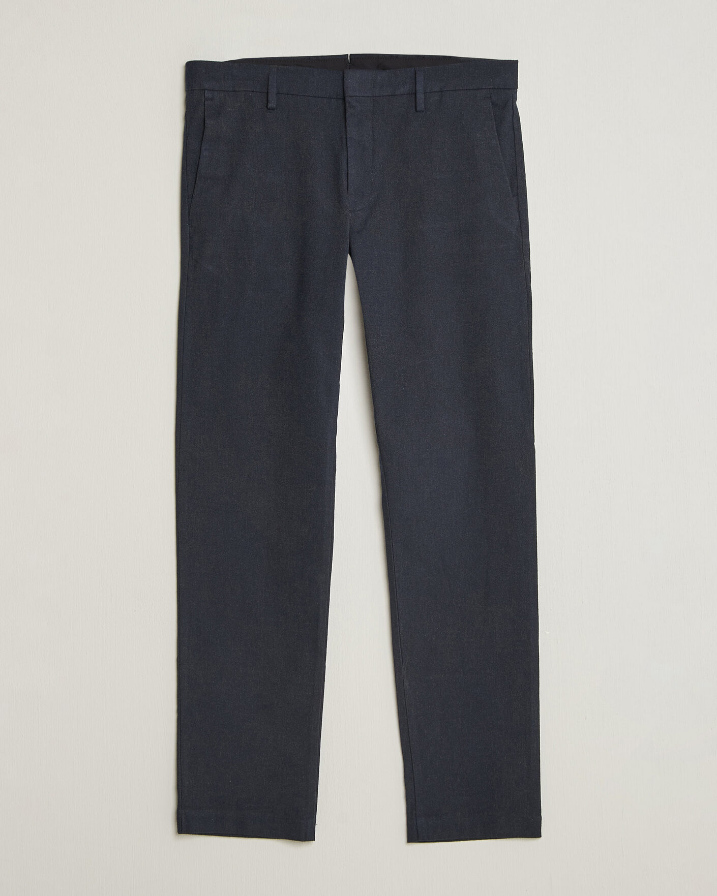 Herr | Byxor | NN07 | Theo Brushed Cotton Trousers Deep Navy