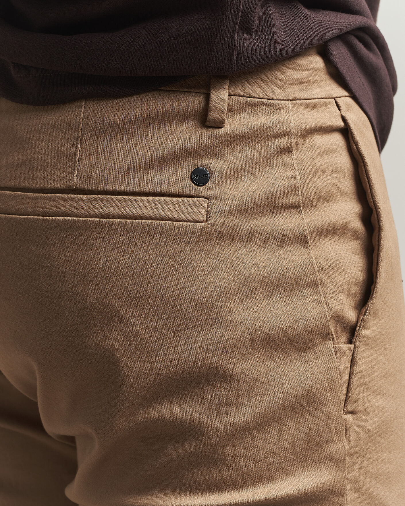 Herr | Byxor | NN07 | Theo Regular Fit Chinos Desert Clay