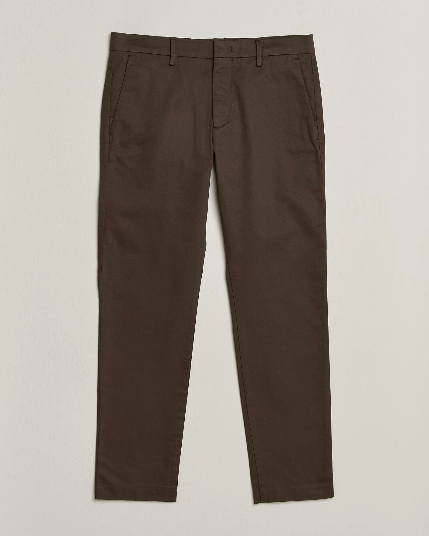 Herr | Byxor | NN07 | Theo Regular Fit Chinos Earthwood