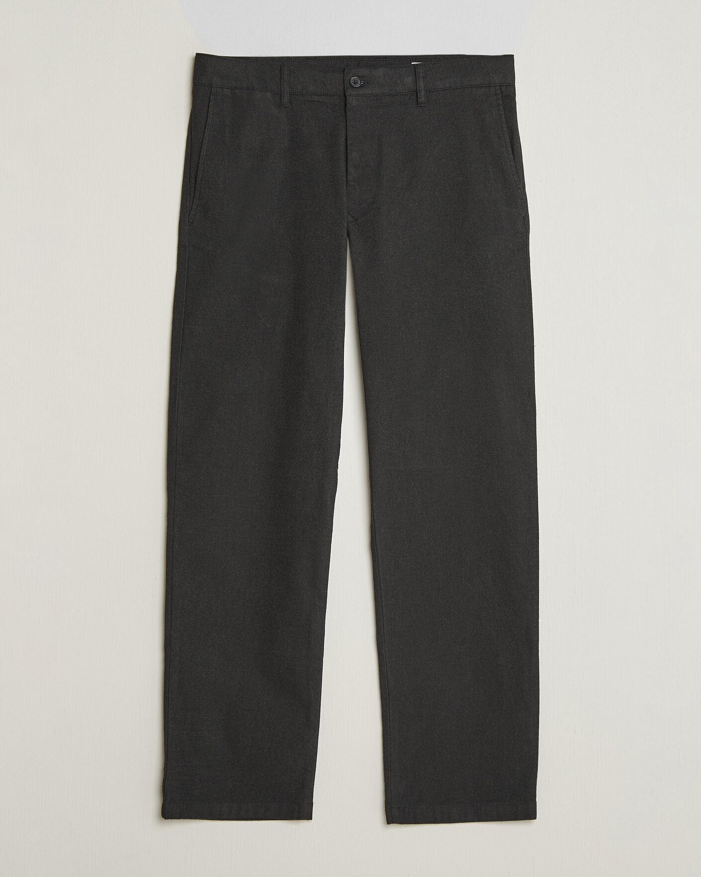 Herr | Byxor | NN07 | Aden Brushed Cotton Trousers Black Multi