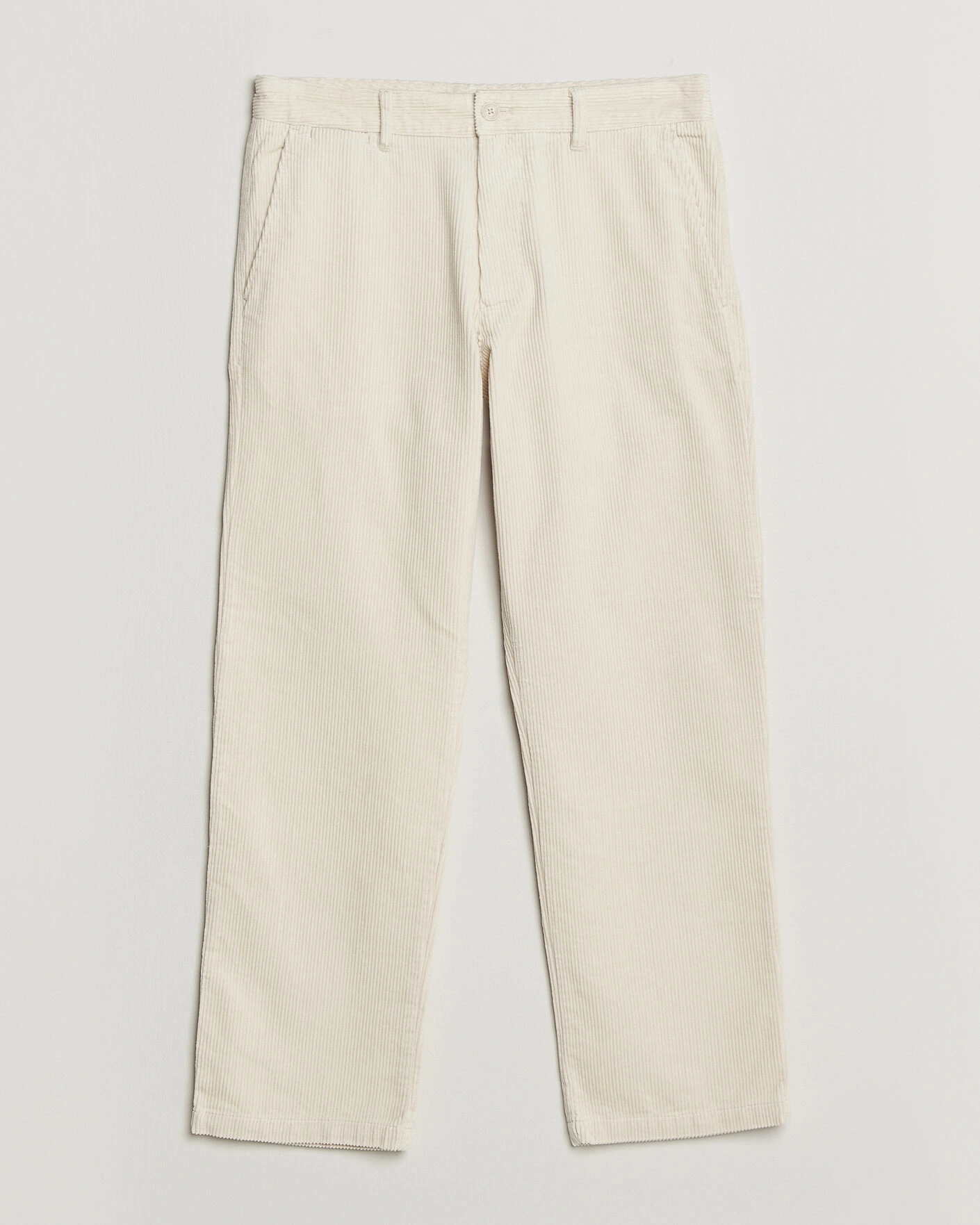 Herr | Byxor | NN07 | Aden Regular Fit Corduroy Chinos Ivory