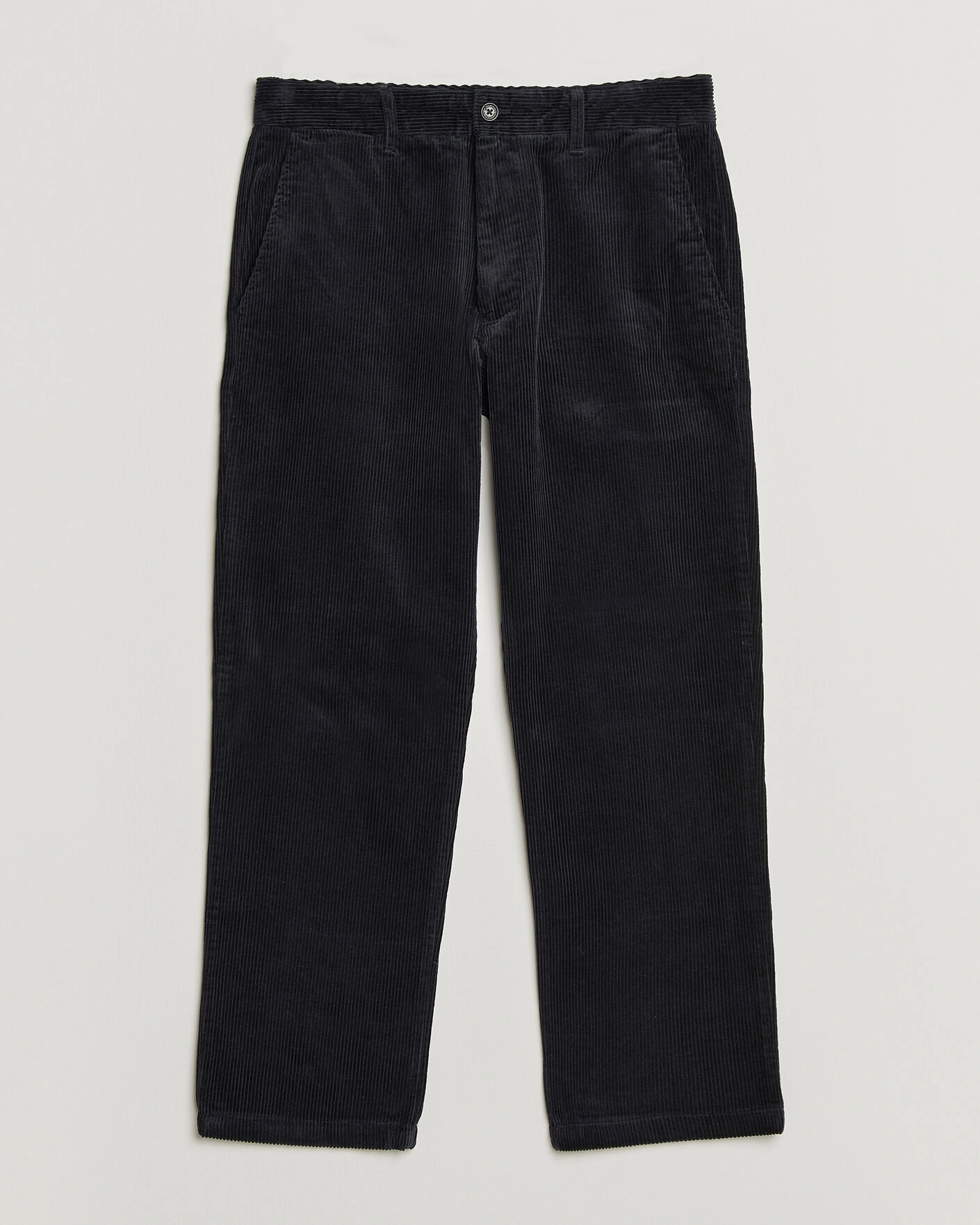Herr | Byxor | NN07 | Aden Regular Fit Corduroy Chinos Deep Navy