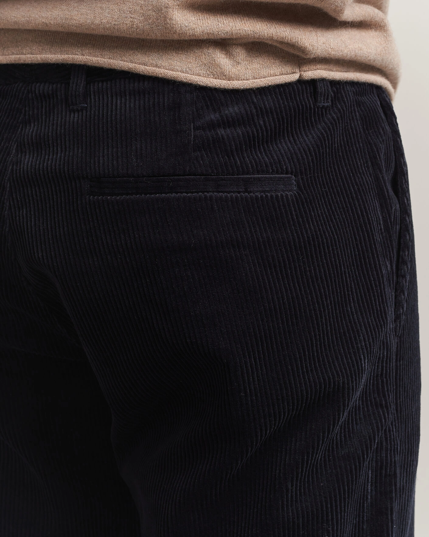 Herr | Byxor | NN07 | Aden Regular Fit Corduroy Chinos Deep Navy