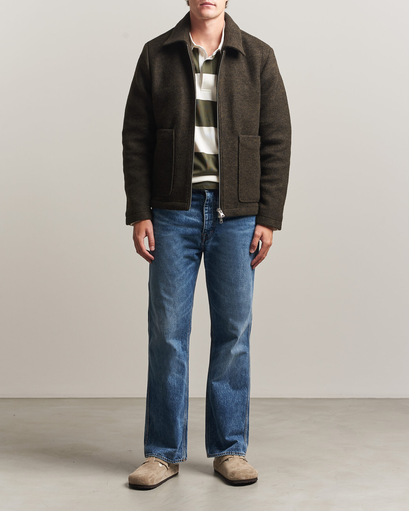Herr | Jackor | NN07 | Gael Jacket Dark Army