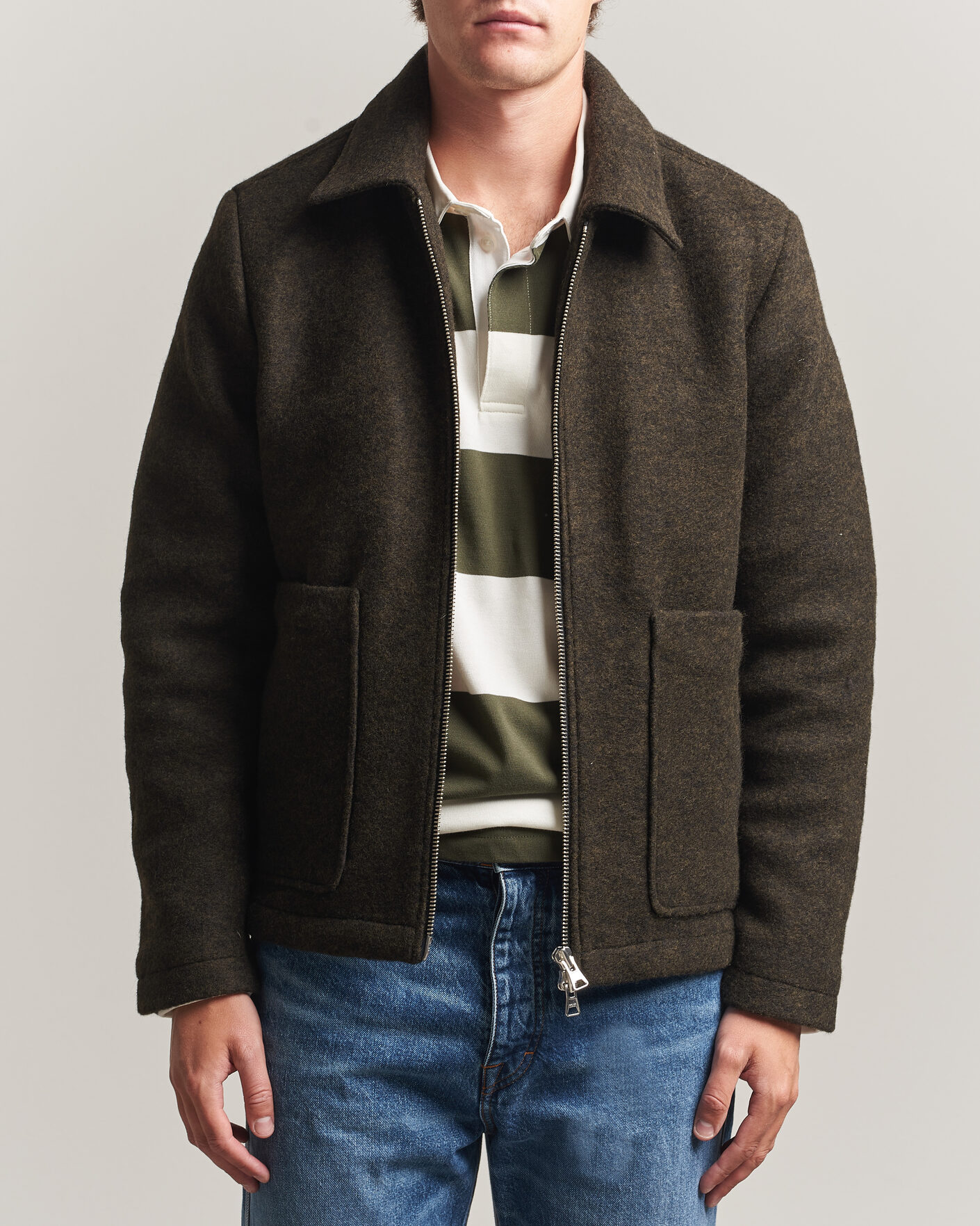Herr | Jackor | NN07 | Gael Jacket Dark Army