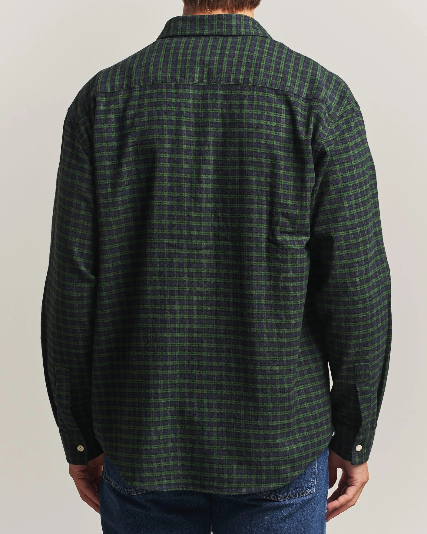 Herr | Skjortor | NN07 | Deon Flannel Shirt Eden Check
