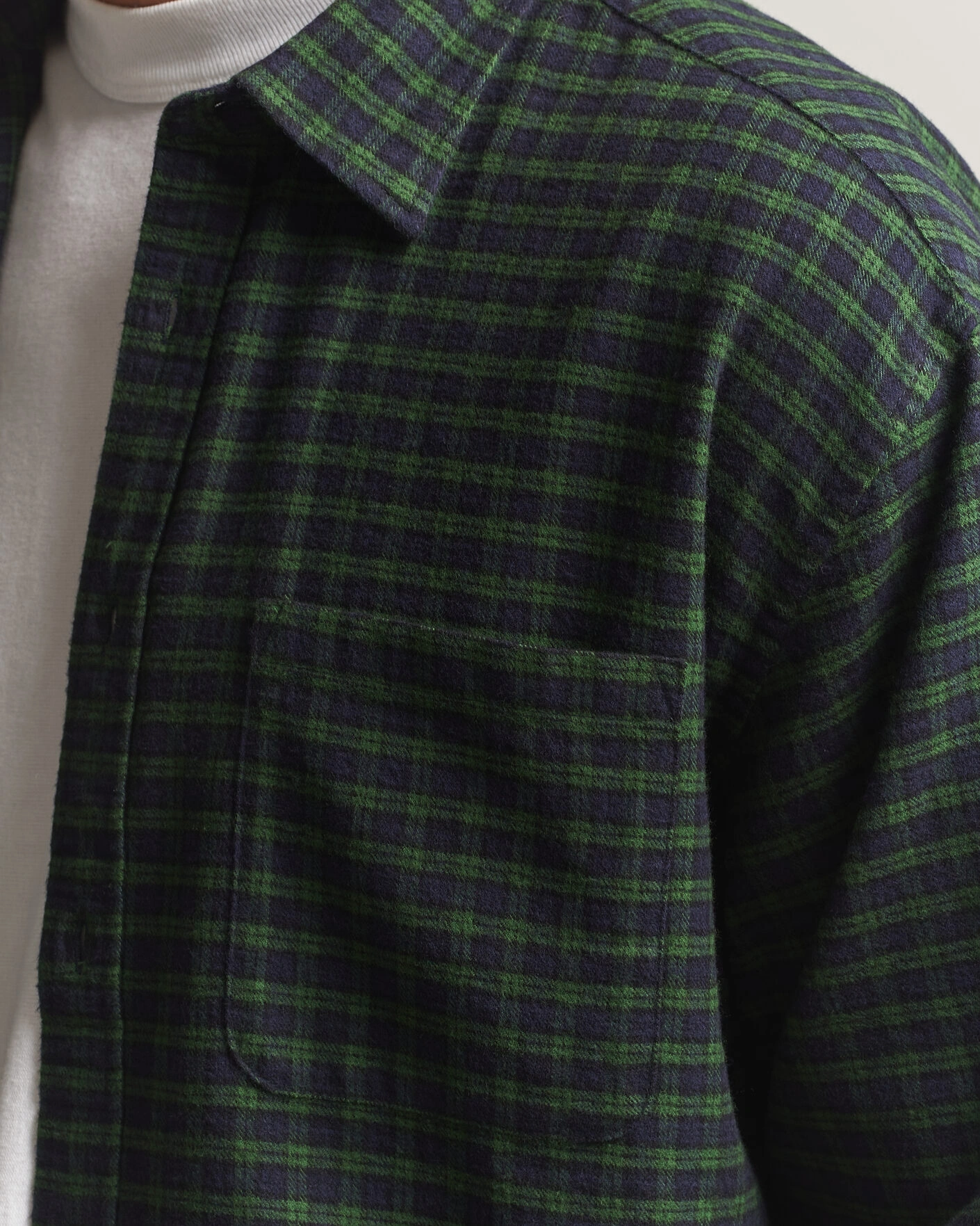 Herr | Skjortor | NN07 | Deon Flannel Shirt Eden Check