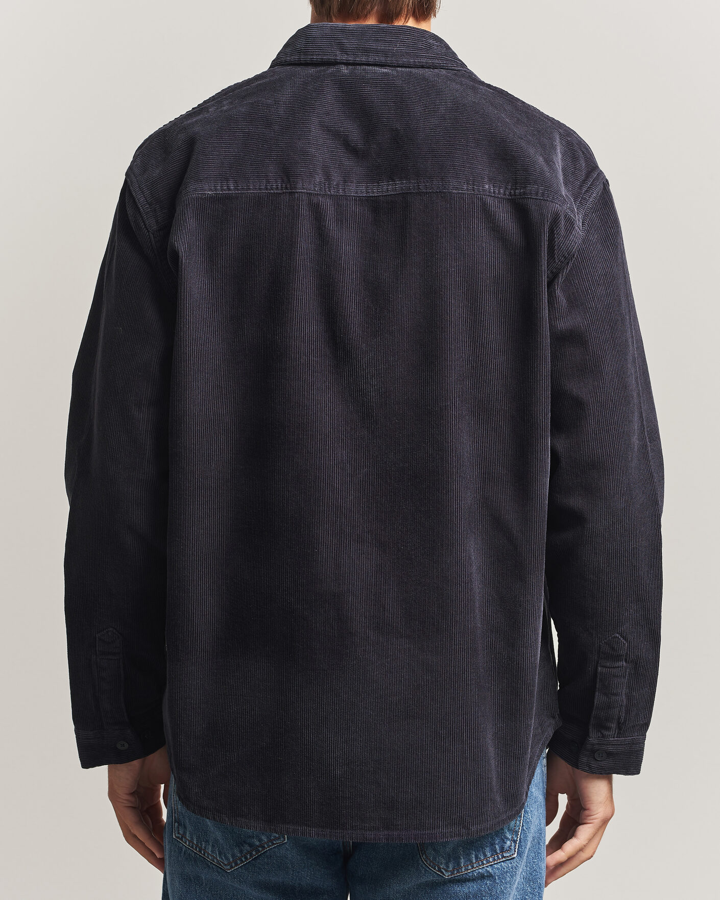 Herr | Skjortor | NN07 | Casper Corduroy Overshirt Deep Navy