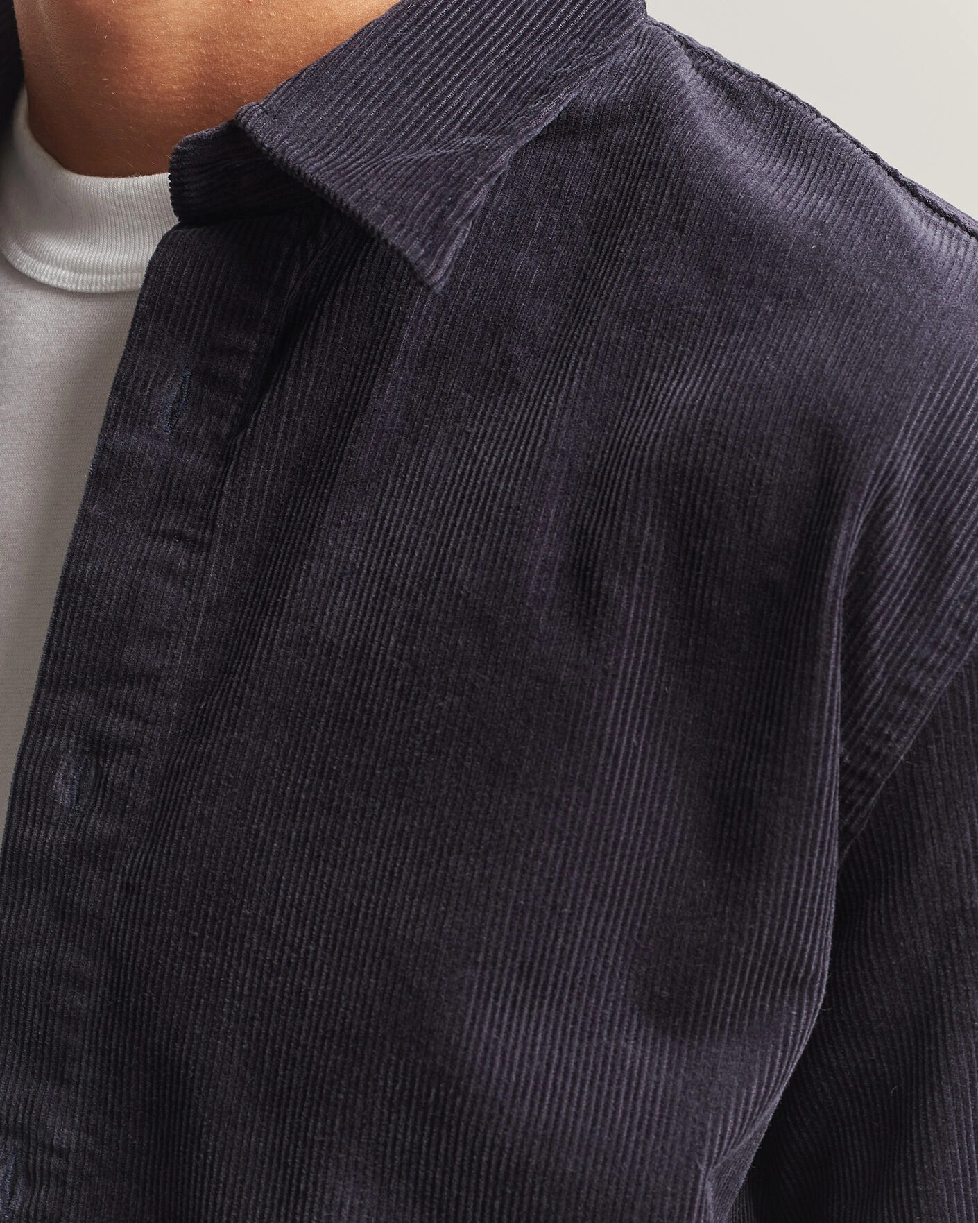 Herr | Skjortor | NN07 | Casper Corduroy Overshirt Deep Navy