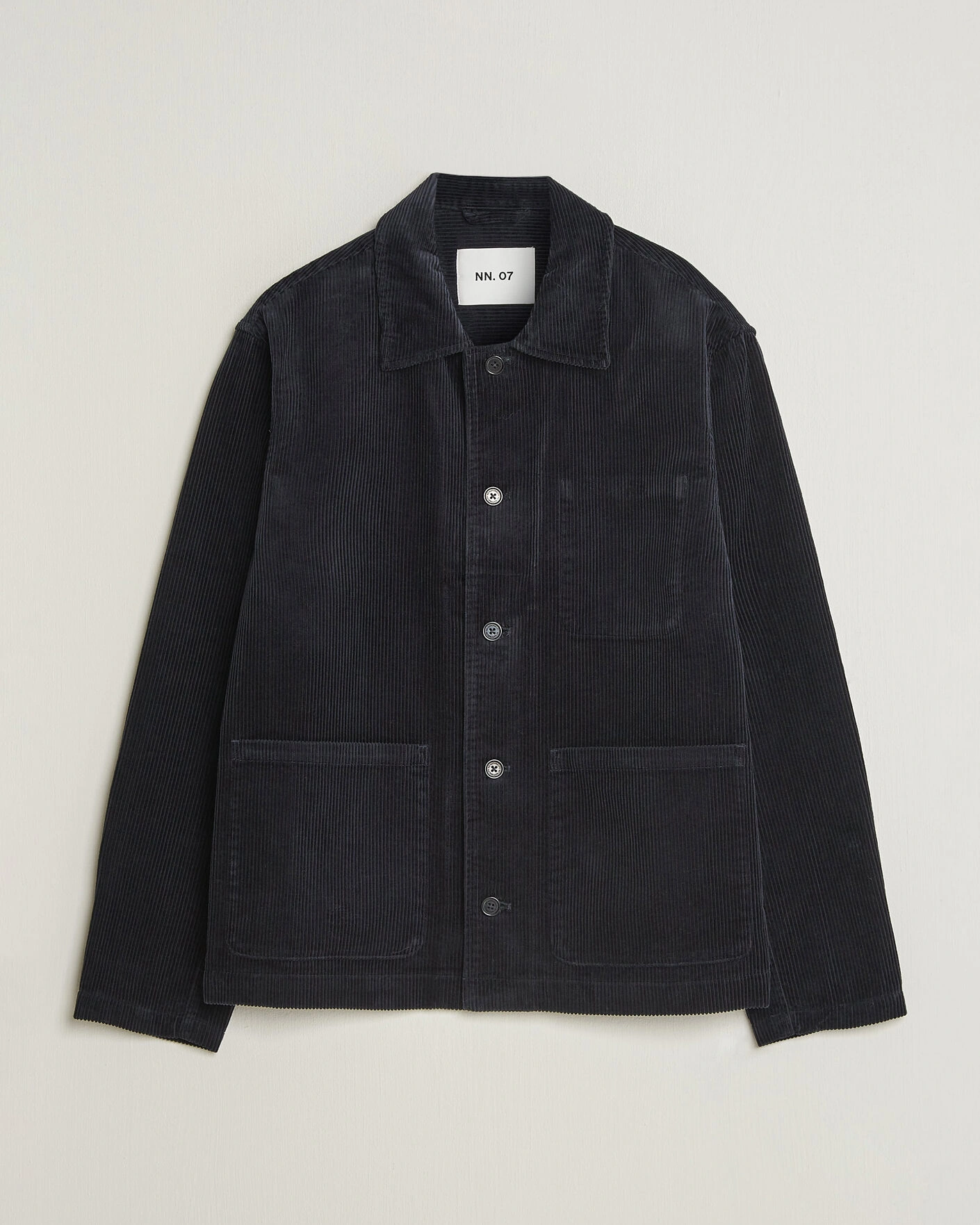 Herr |  | NN07 | Morgan Corduroy Overshirt Deep Navy