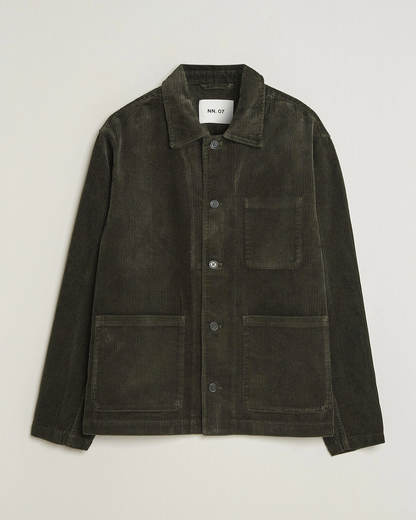 Herr |  | NN07 | Morgan Corduroy Overshirt Dark Army