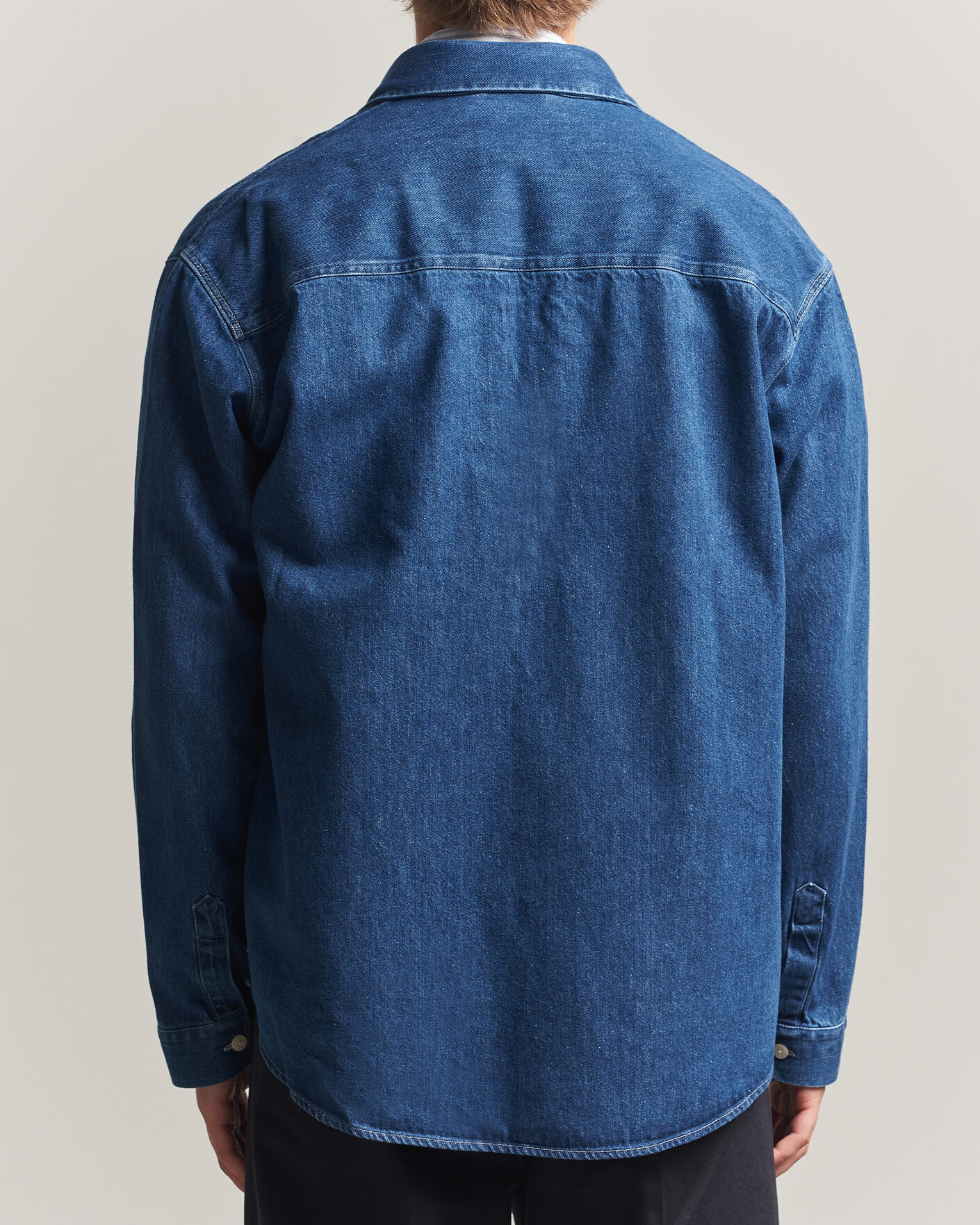 Herr | Skjortor | NN07 | Casper Denim Overshirt Medium Indigo