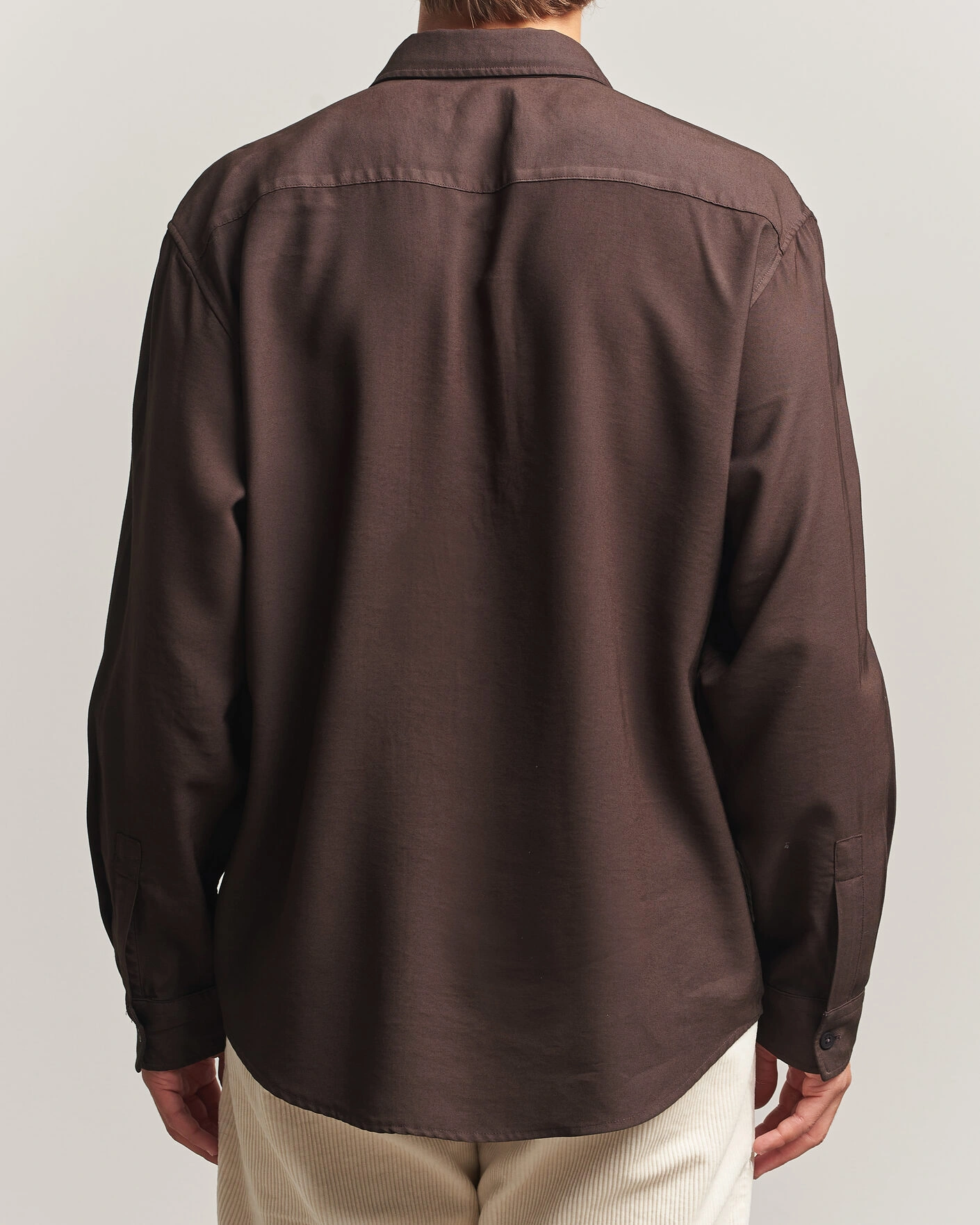 Herr | Skjortor | NN07 | Deon Viscose Shirt Deep Truffle