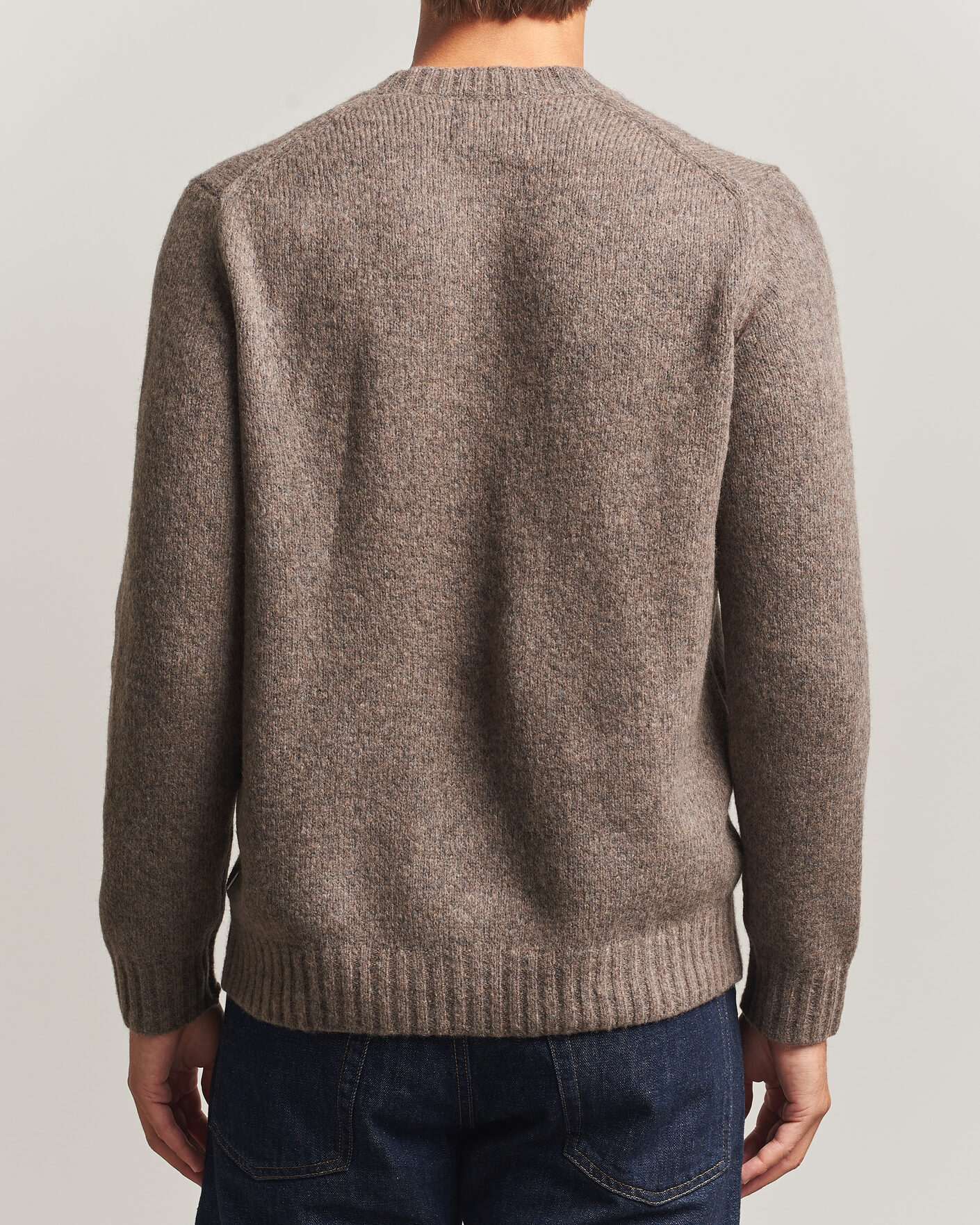 Herr | Tröjor | NN07 | Lee Wool Knitted Sweater Tarmac