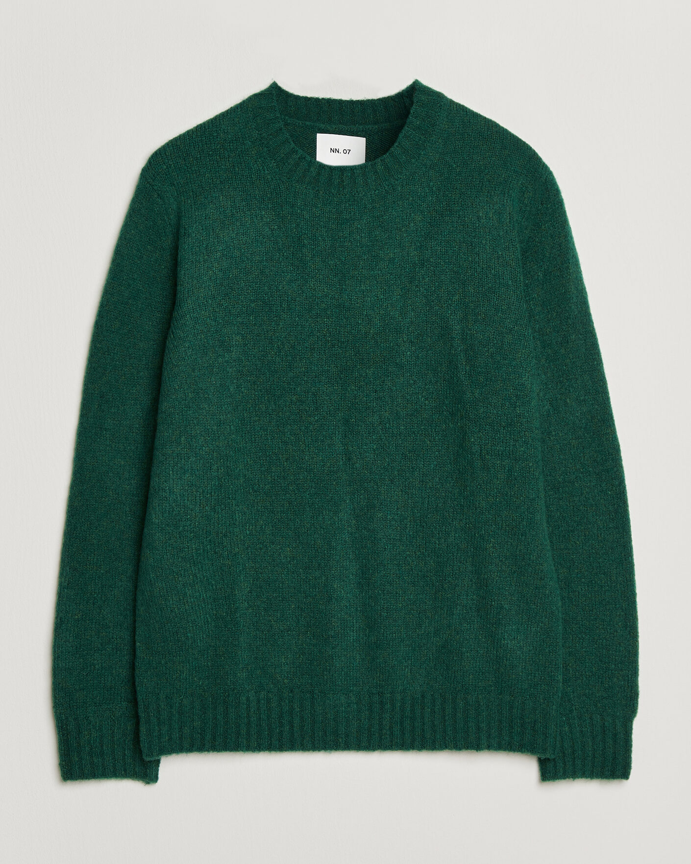 Herr | Tröjor | NN07 | Lee Wool Knitted Sweater Eden Green