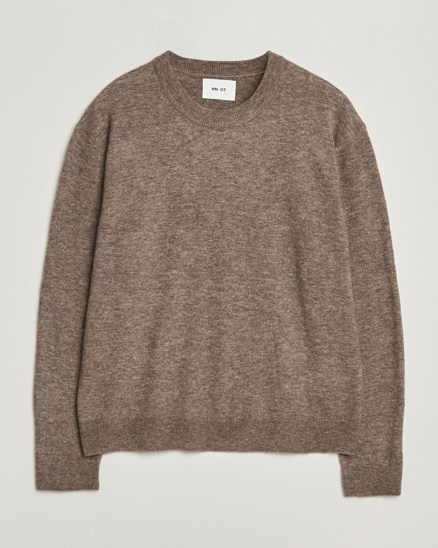 Herr |  | NN07 | Gavin Brushed Wool Knitted Sweater Desert Clay