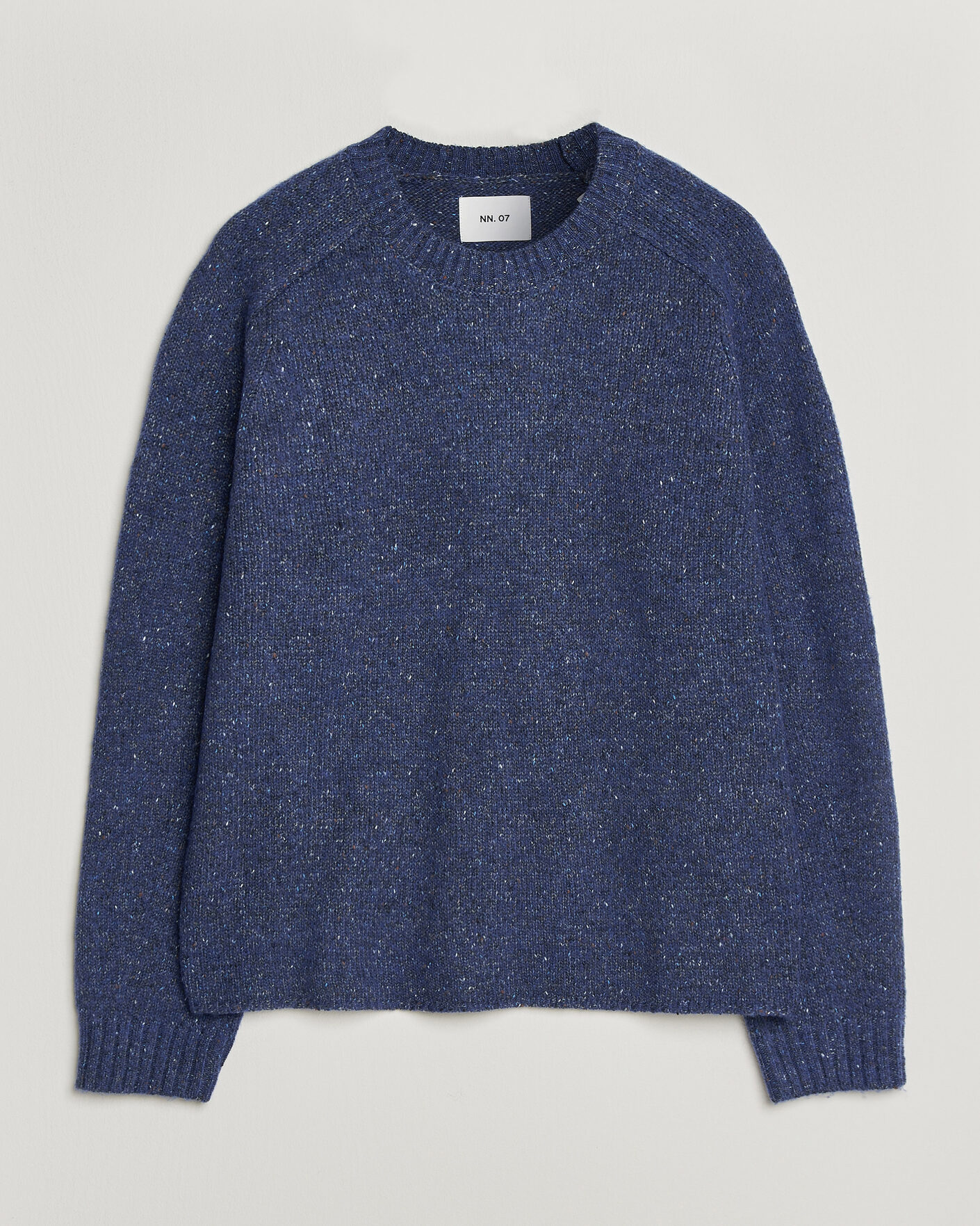 Herr |  | NN07 | Jim Neps Wool Knitted Sweater Blue Ignition