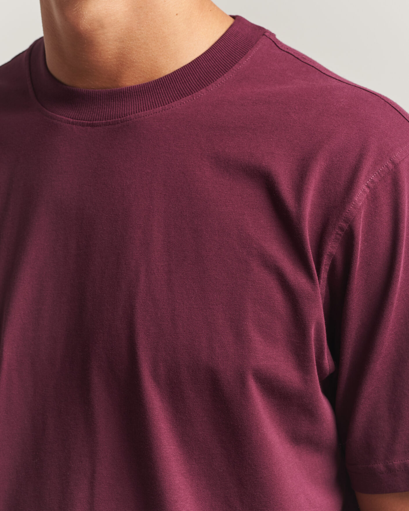 Herr | T-Shirts | NN07 | Adam Crew Neck T-Shirt Winetasting