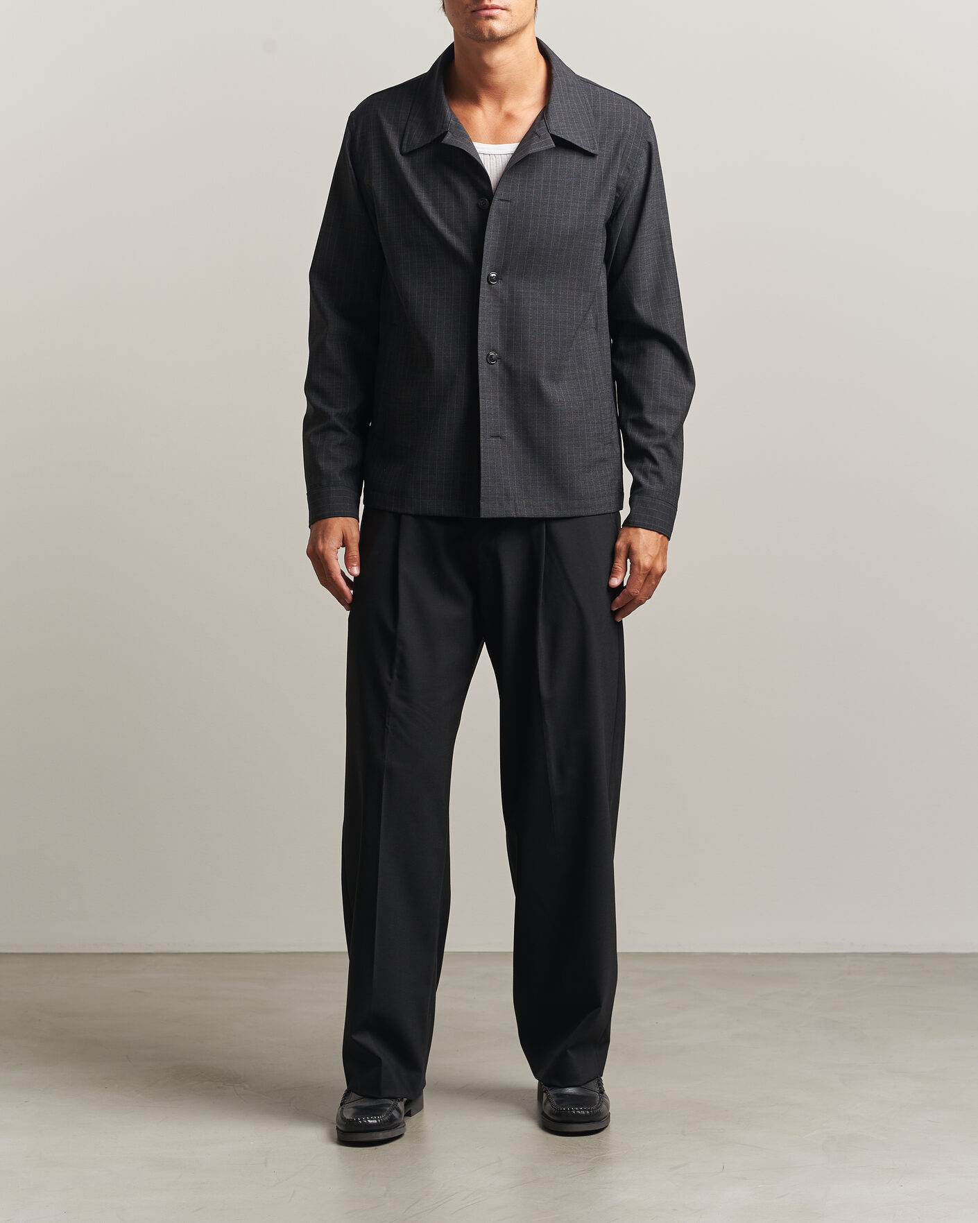 Herr | Byxor | NN07 | Kay Wool Trousers Black
