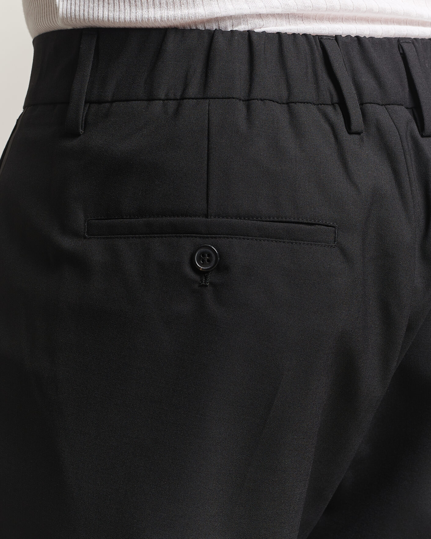 Herr | Byxor | NN07 | Kay Wool Trousers Black