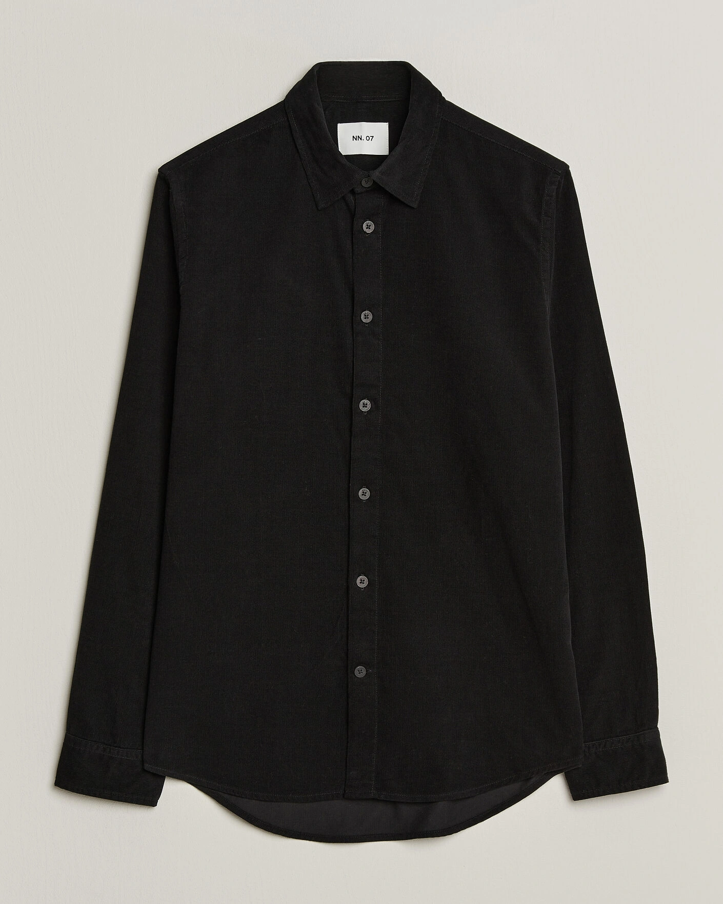 Herr | Skjortor | NN07 | Asher Baby Cord Shirt Black