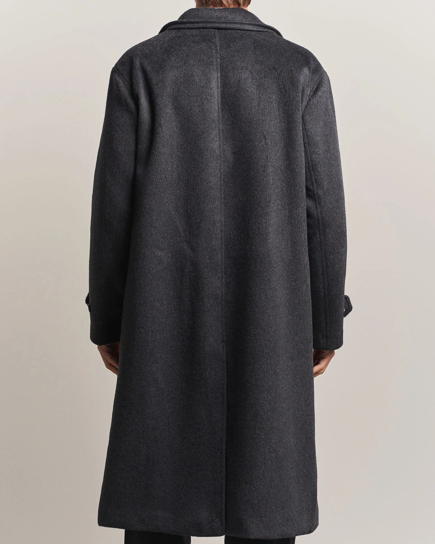 Herr | Jackor | NN07 | Gibson Wool/Cashmere Coat Dark Grey