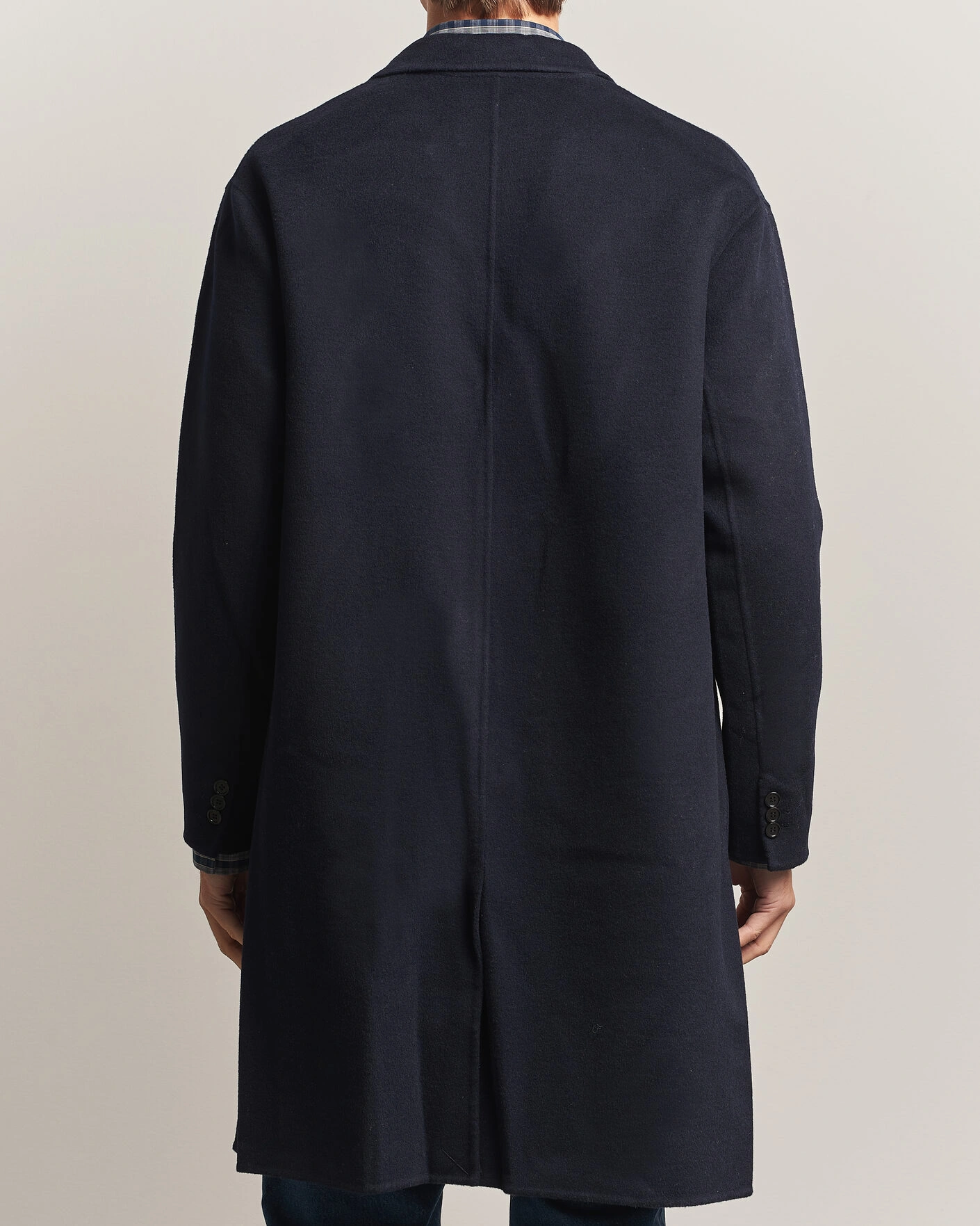 Herr | Jackor | NN07 | Kendrick Wool Coat Navy Blue