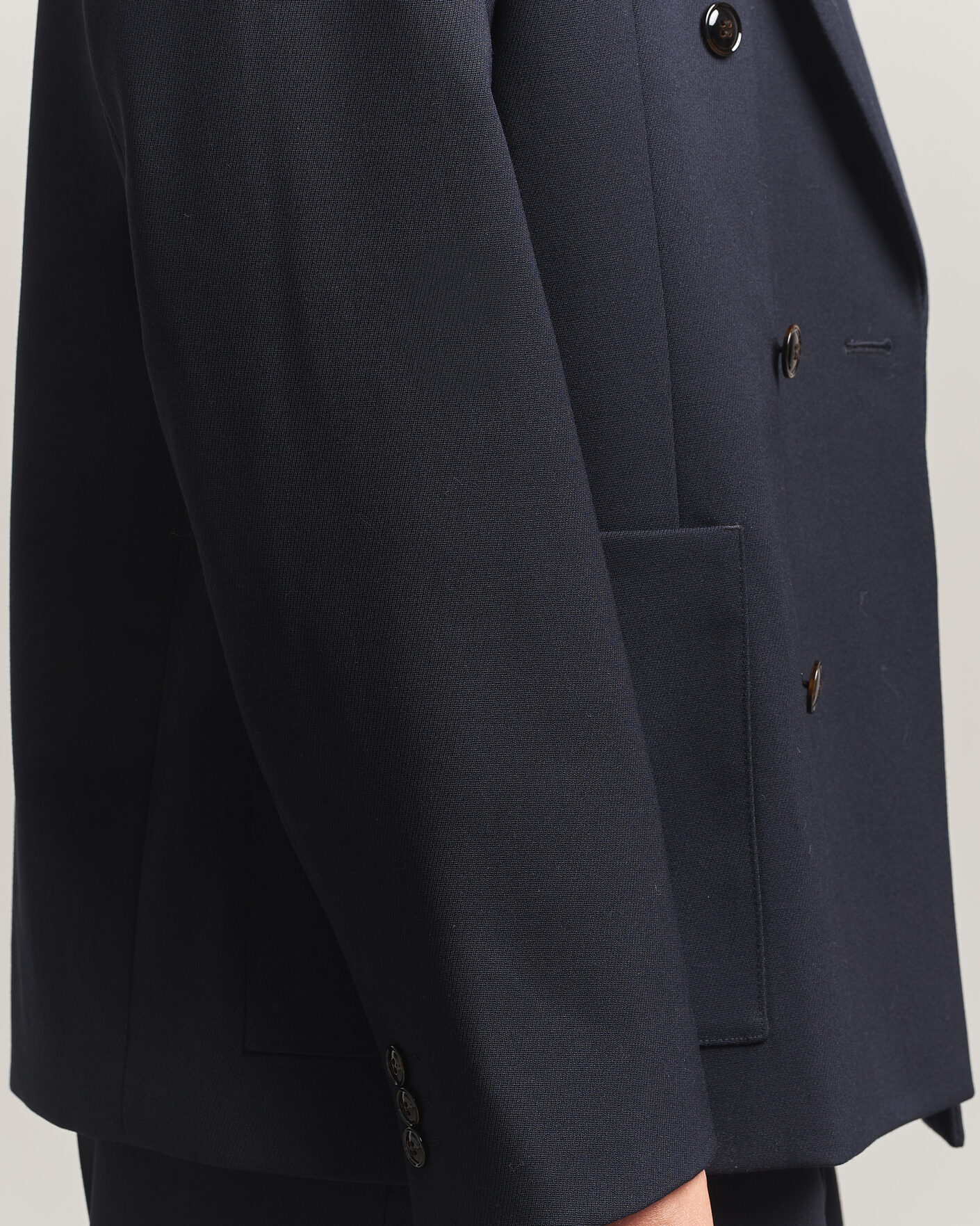 Herr | Kavajer | NN07 | Jordin Wool Double Breasted Blazer Deep Navy