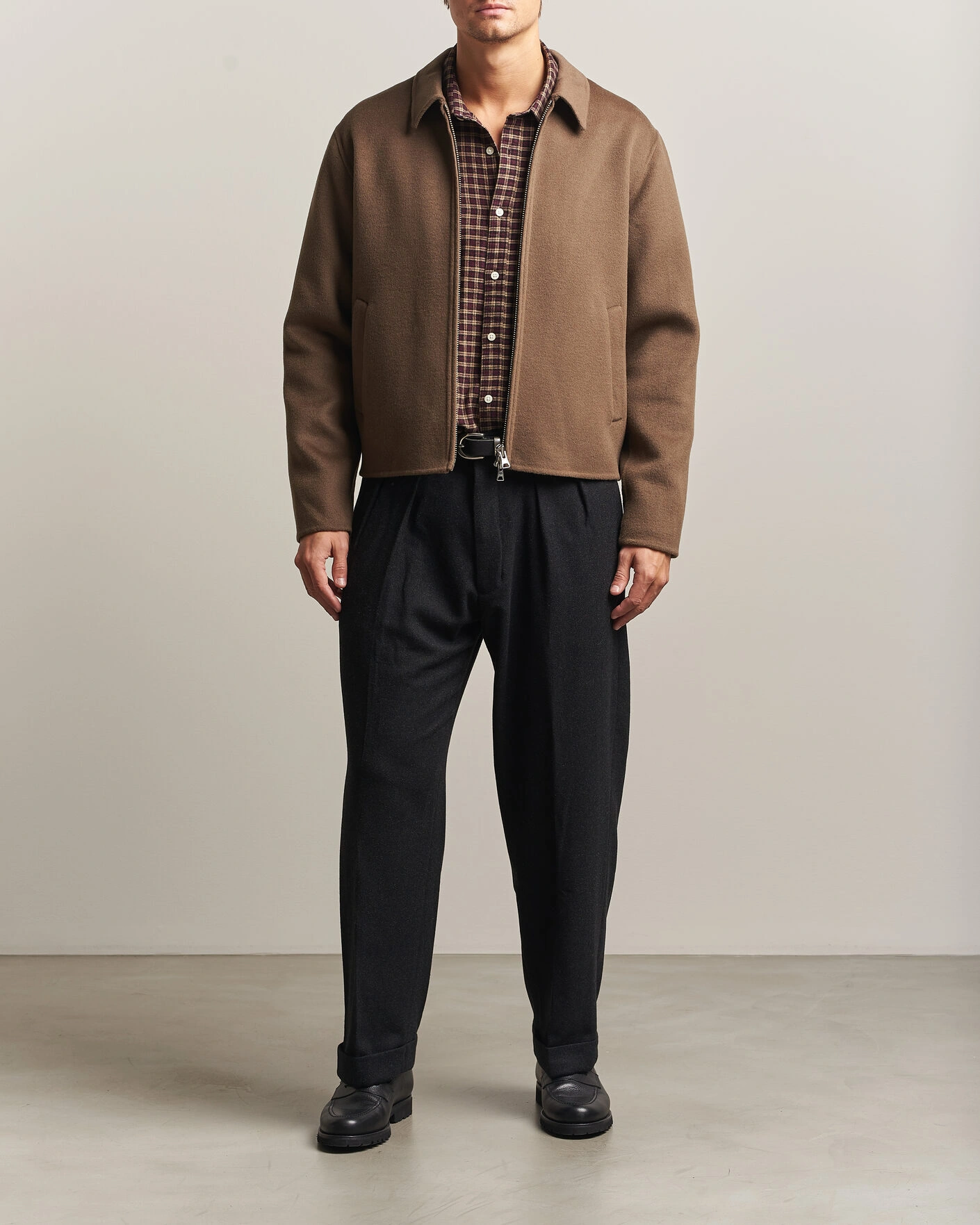Herr | Jackor | NN07 | Arlo Wool Jacket Desert Clay