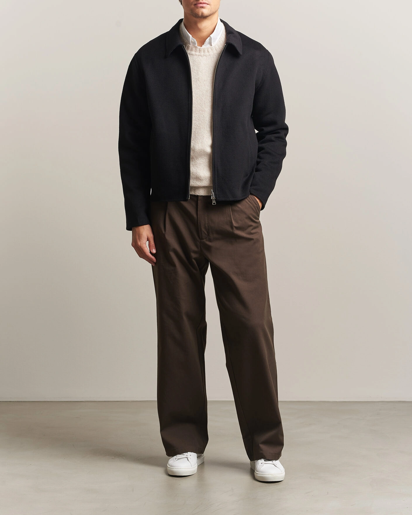Herr | Jackor | NN07 | Arlo Wool Jacket Black