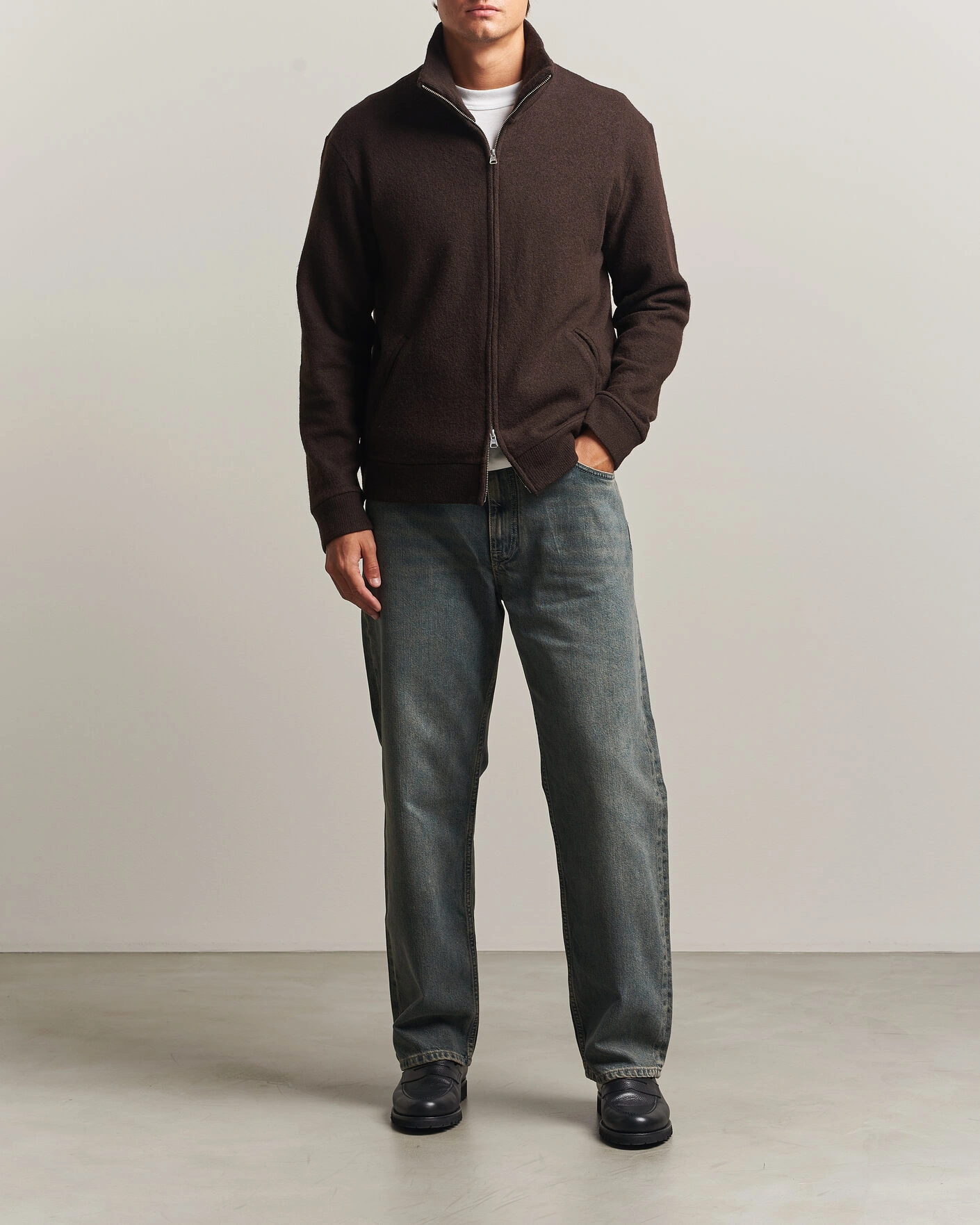 Herr | Byxor | NN07 | Otis Relaxid Fit Jeans Mystical Blue