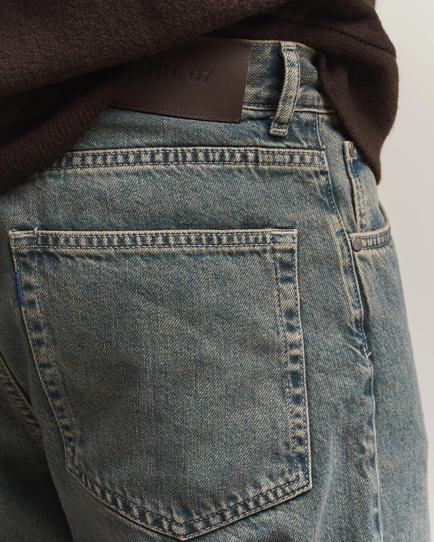 Herr | Byxor | NN07 | Otis Relaxid Fit Jeans Mystical Blue