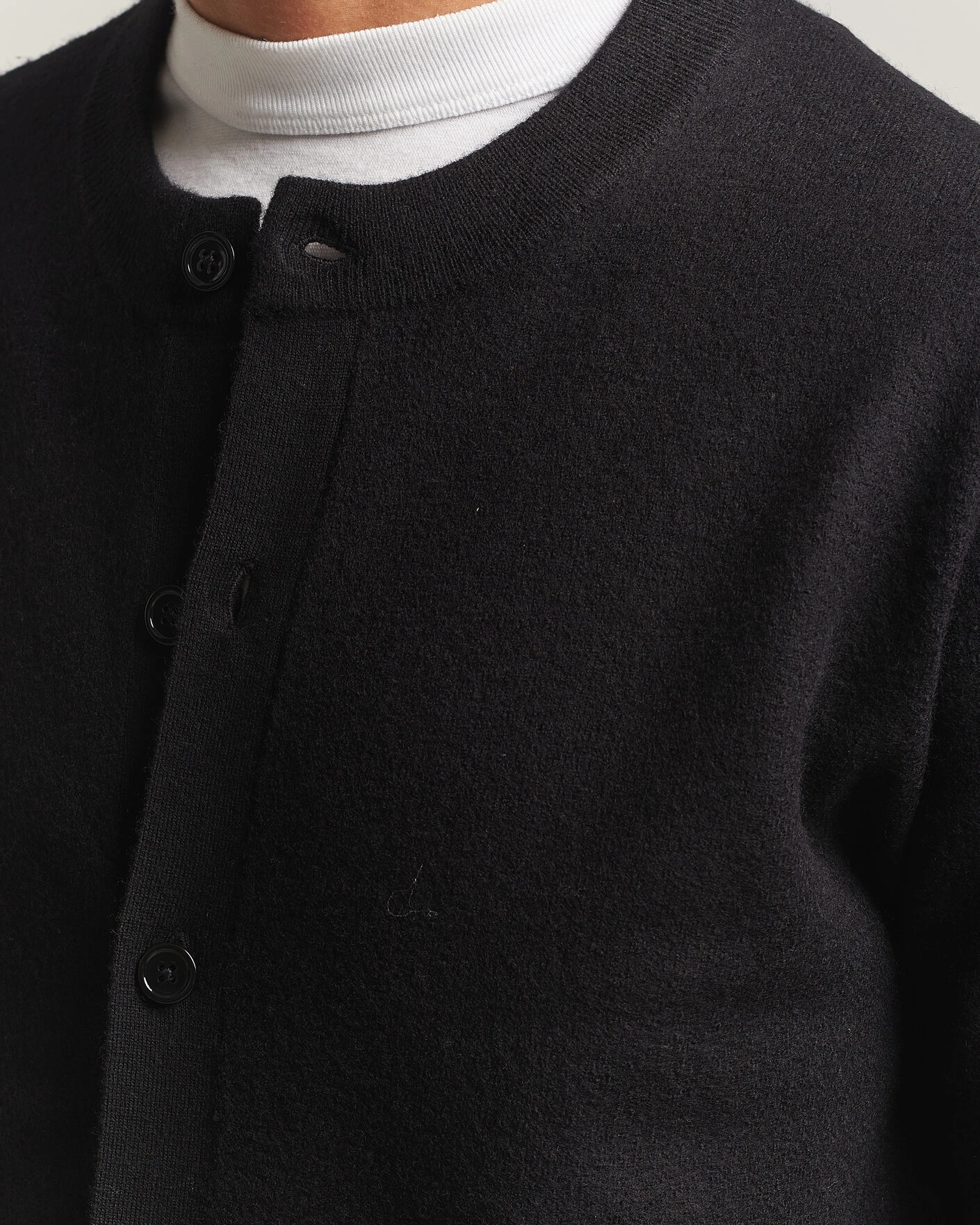 Herr | Tröjor | NN07 | Jasper Soft Boiled Wool Cardigan Black
