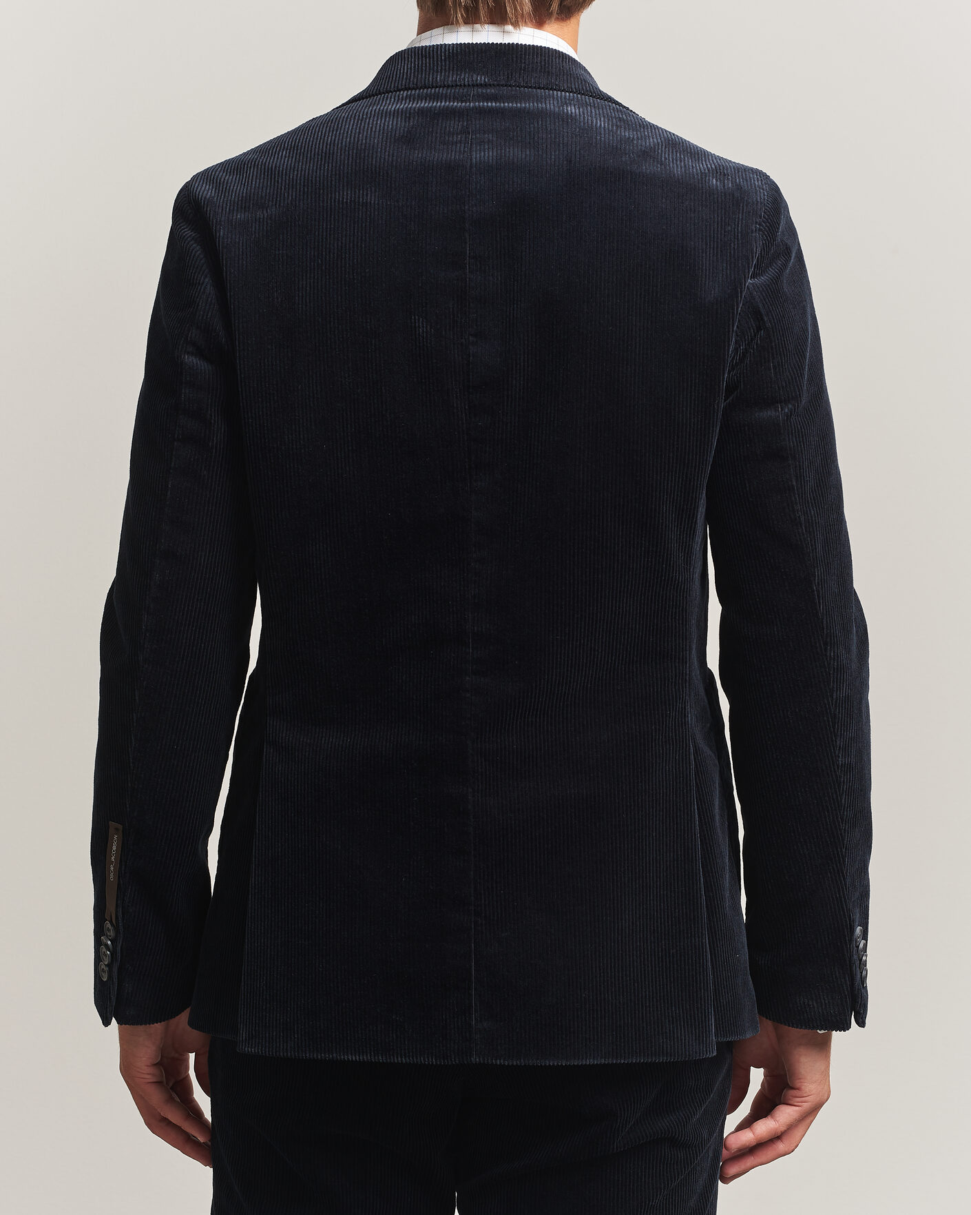 Herr | Kavajer | Oscar Jacobson | Fogerty Patch Pocket Cord Blazer Navy