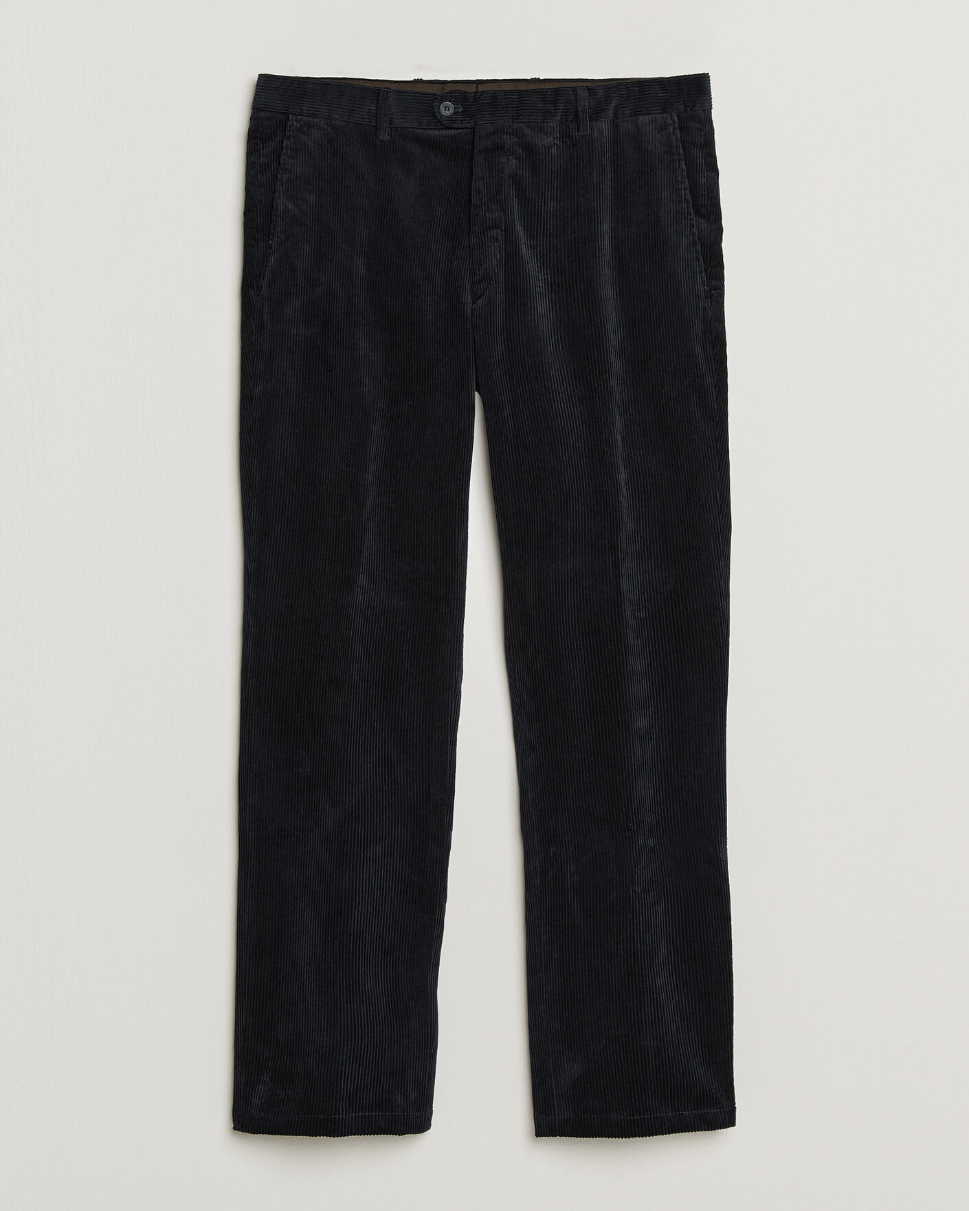 Herr | Byxor | Oscar Jacobson | Dandy Corduroy Trousers Navy
