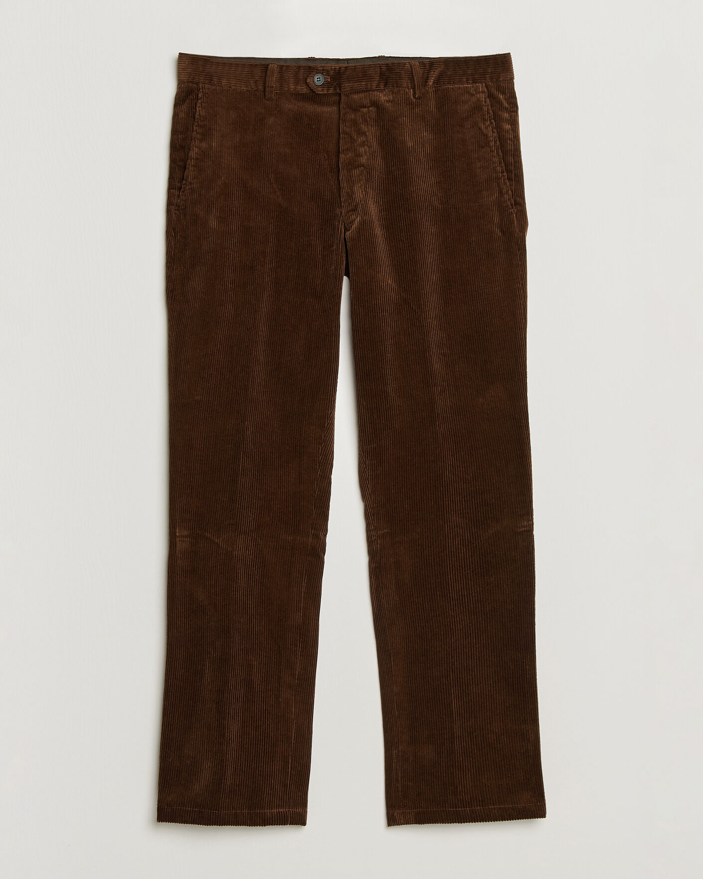 Herr | Byxor | Oscar Jacobson | Dandy Corduroy Trousers Brown