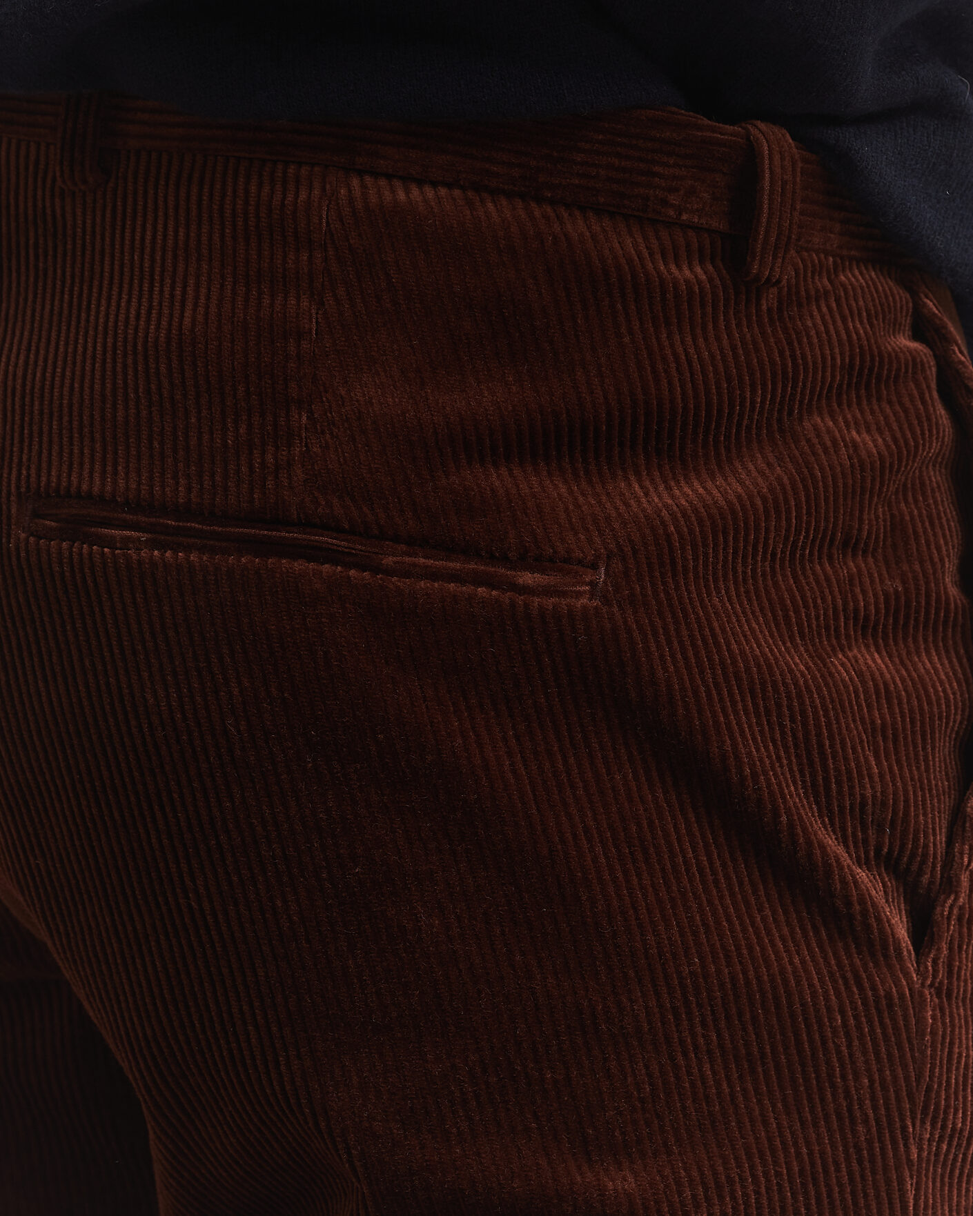 Herr | Byxor | Oscar Jacobson | Dandy Corduroy Trousers Brown