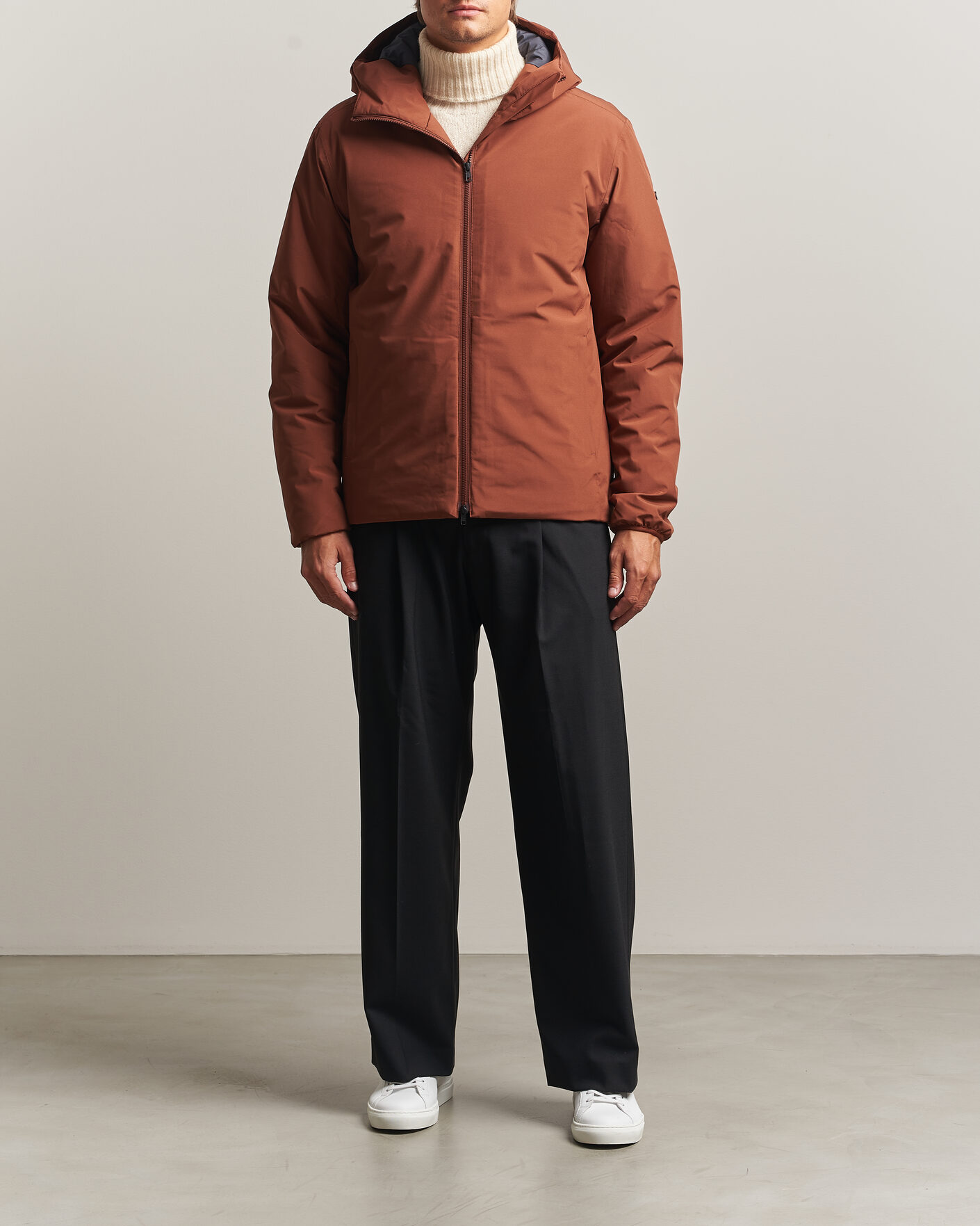 Herr | Jackor | Scandinavian Edition | Nimbus Padded Hood Jacket Red Clay