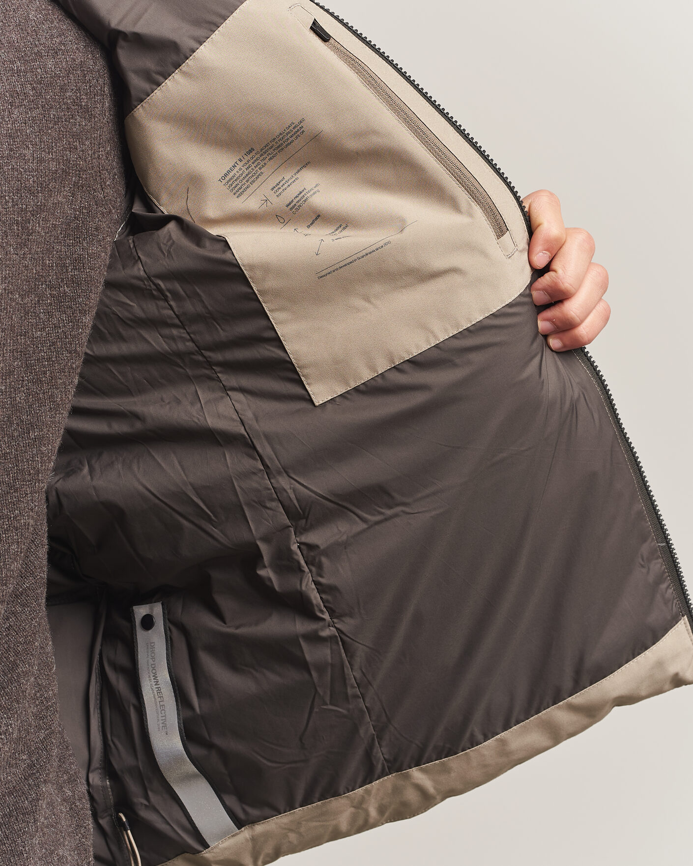 Herr | Jackor | Scandinavian Edition | Torrent II Hooded Puffer Jacket Sand