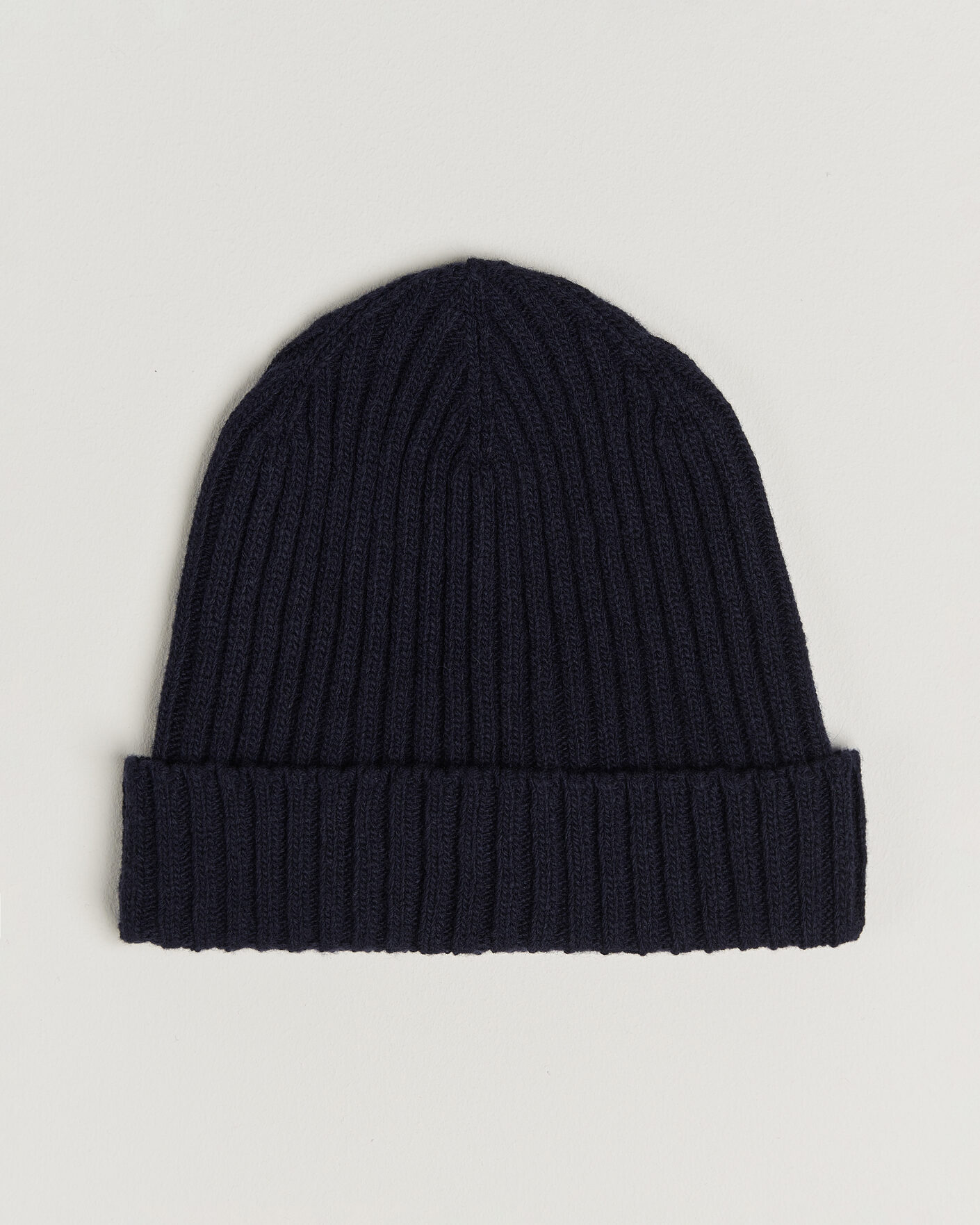 Herr | Mössor | Stenströms | Brushed Merino Beanie Navy