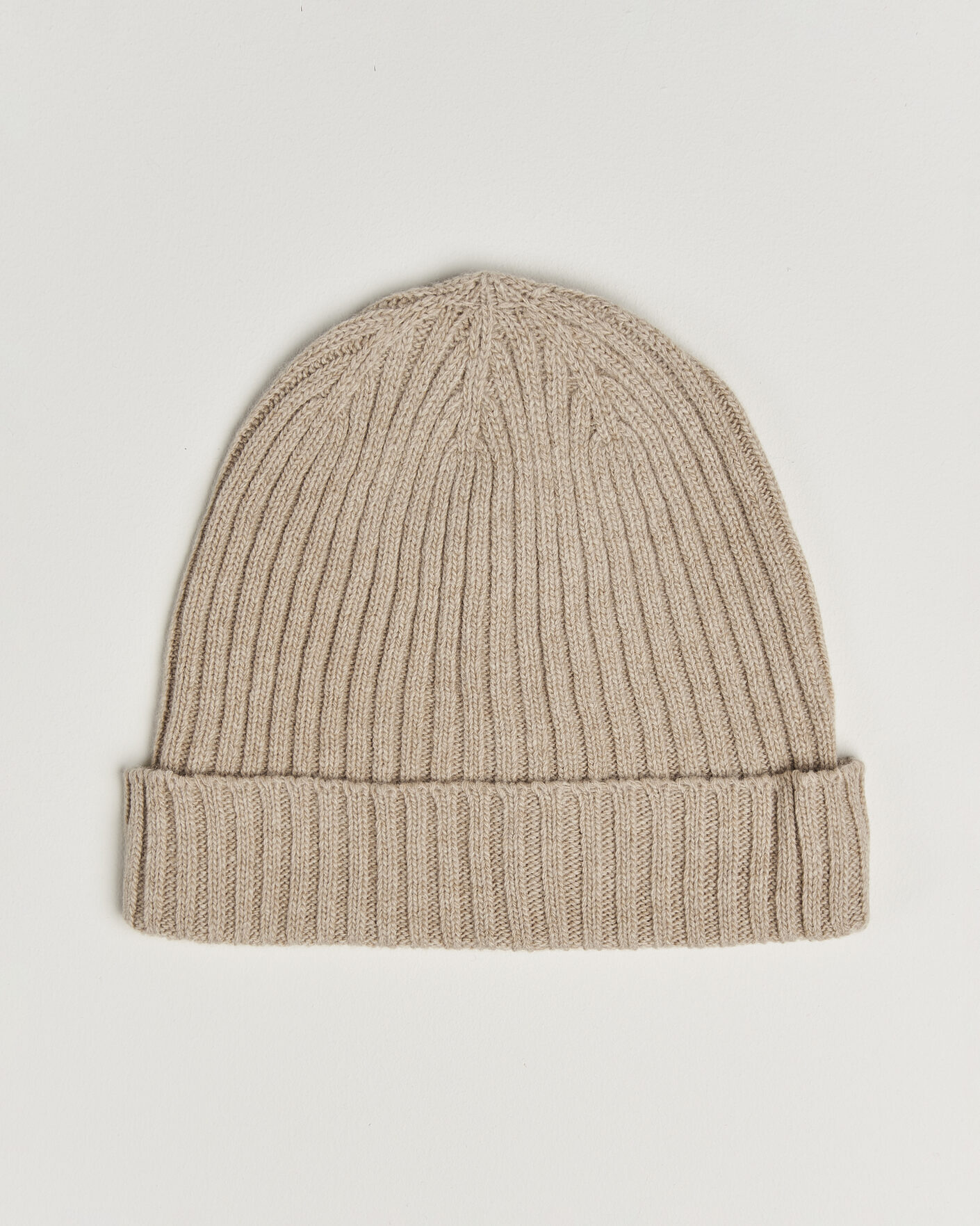 Herr | Mössor | Stenströms | Brushed Merino Beanie Beige