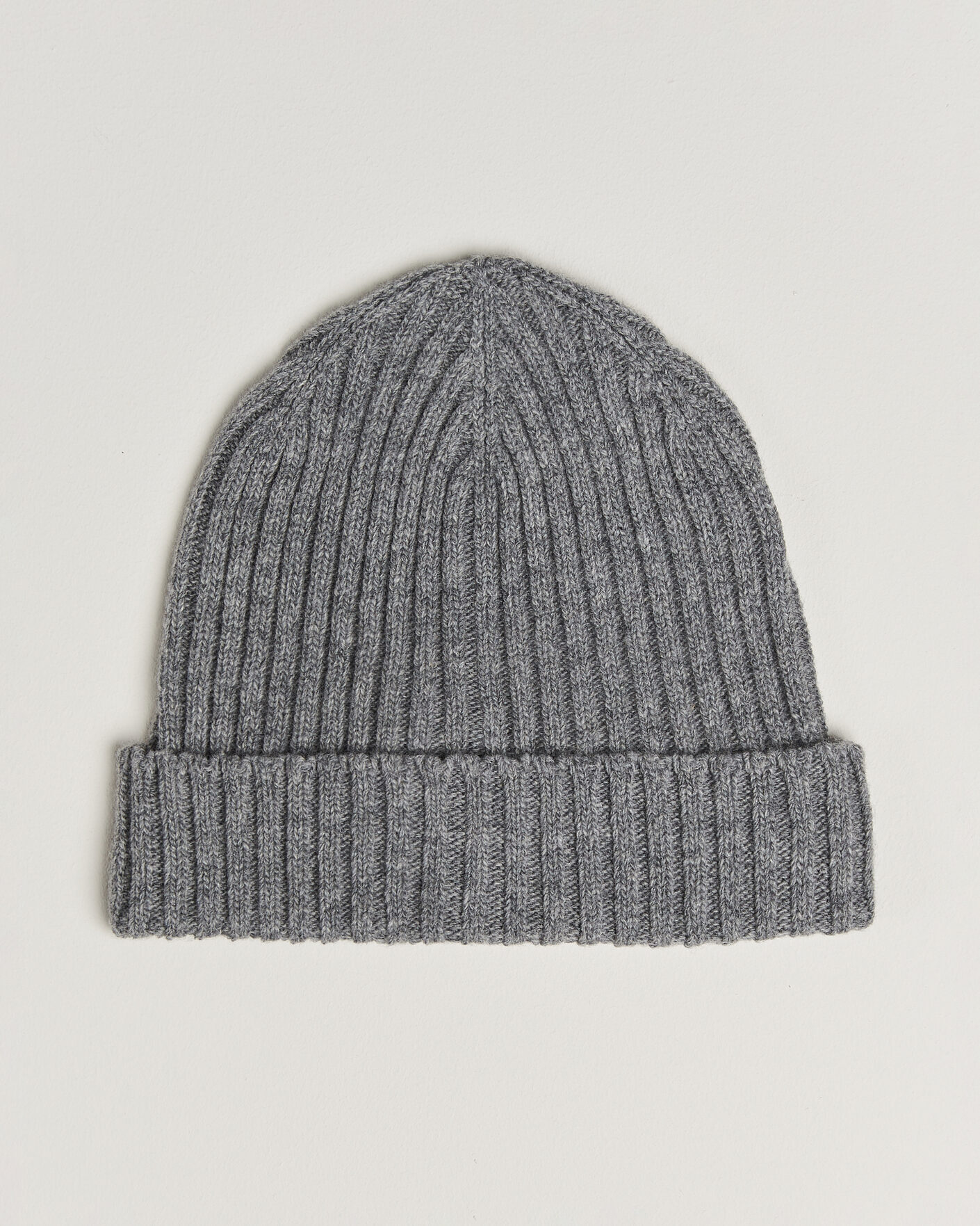 Herr | Mössor | Stenströms | Brushed Merino Beanie  Grey